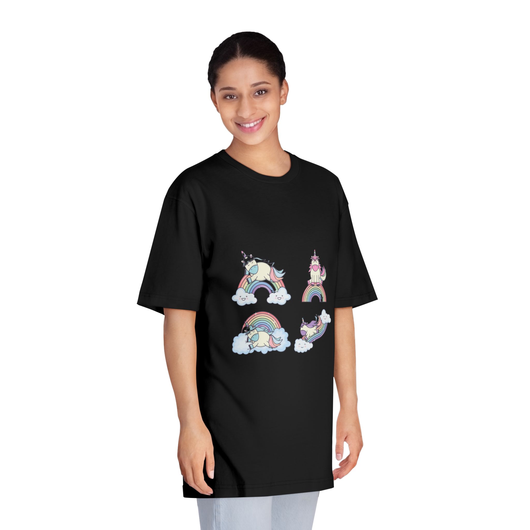Unicorns 122 Unisex Classic Crewneck T Shirt - Image 7