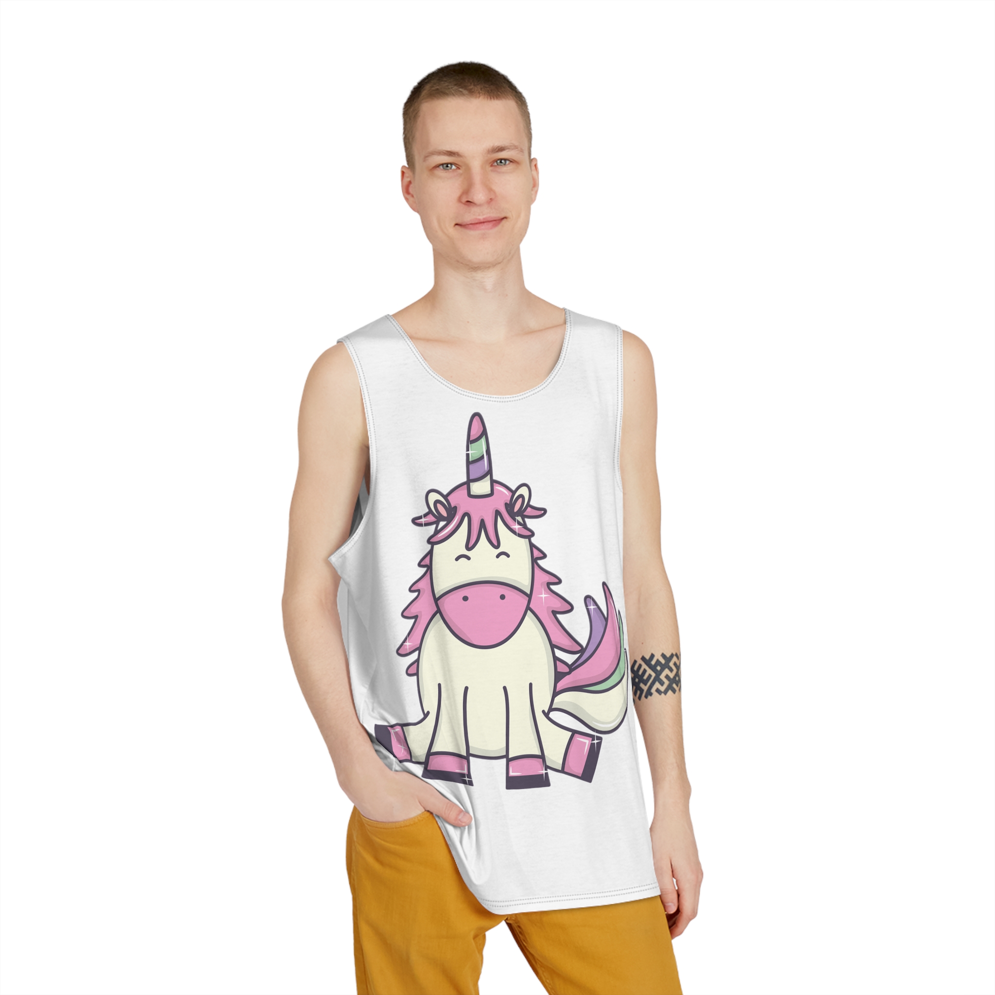 Unicorns 86 Mens Tank Aop - Image 3