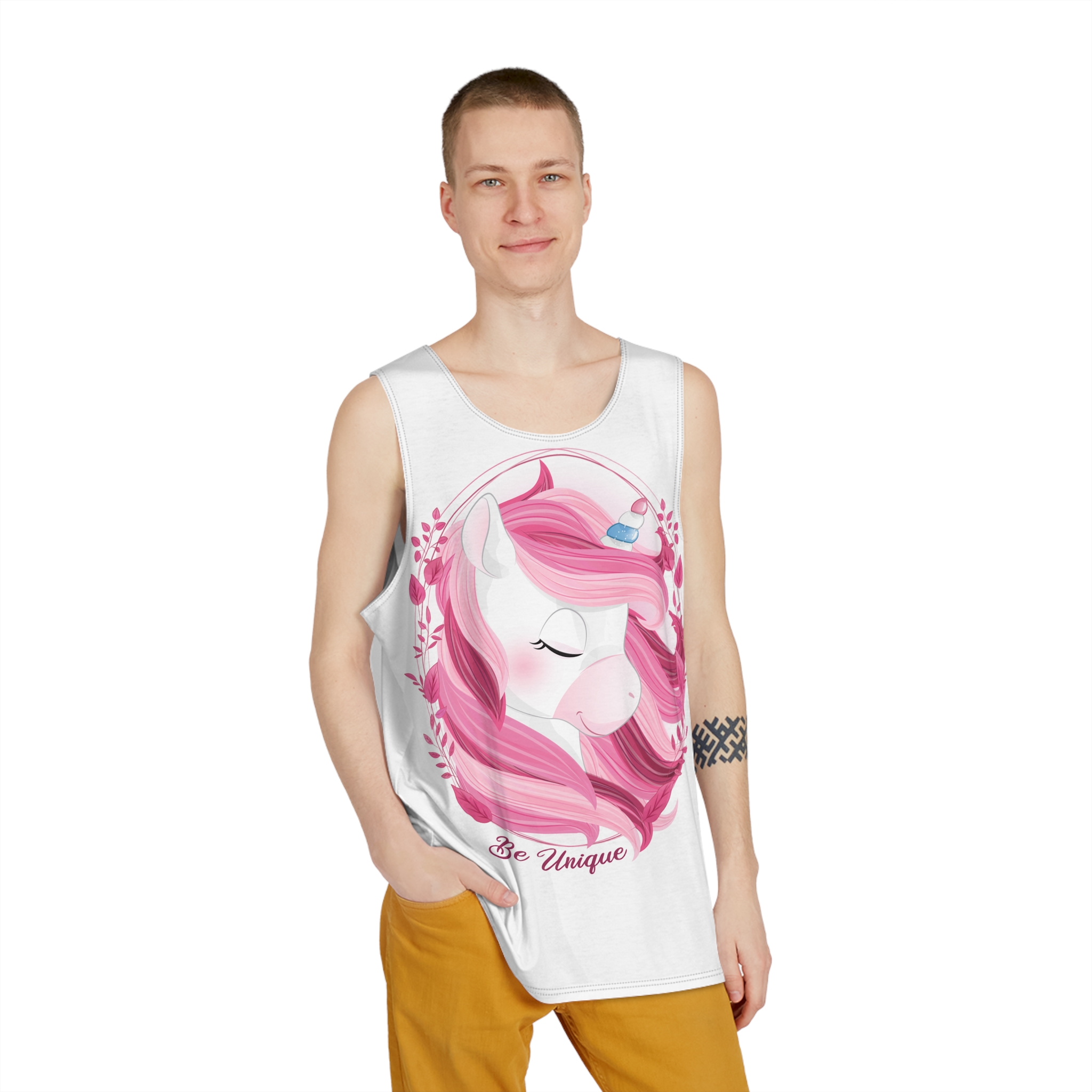 Unicorn V490 Mens Tank Aop - Image 3