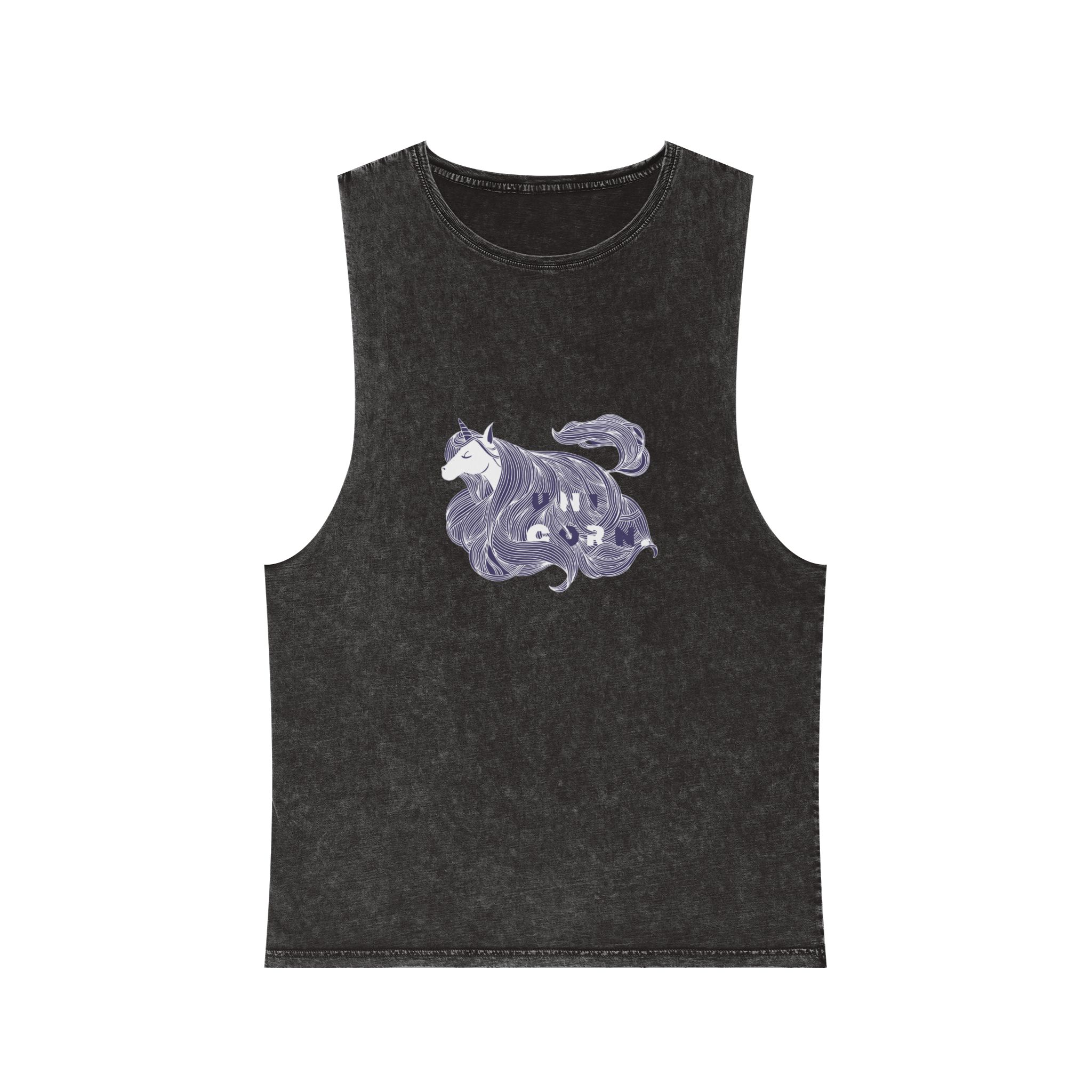 Unicorn V40 Unisex Stonewash Tank Top