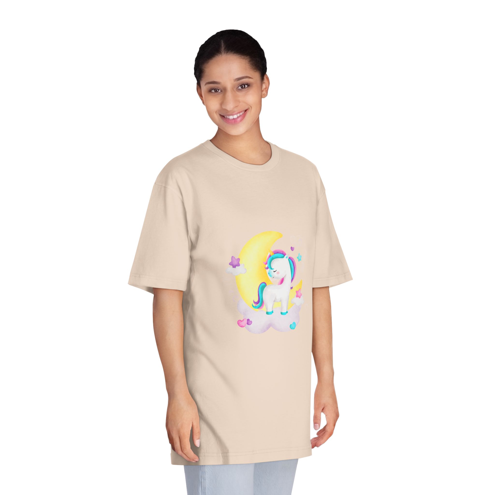 Unicorn V772 Unisex Classic Crewneck T Shirt - Image 11