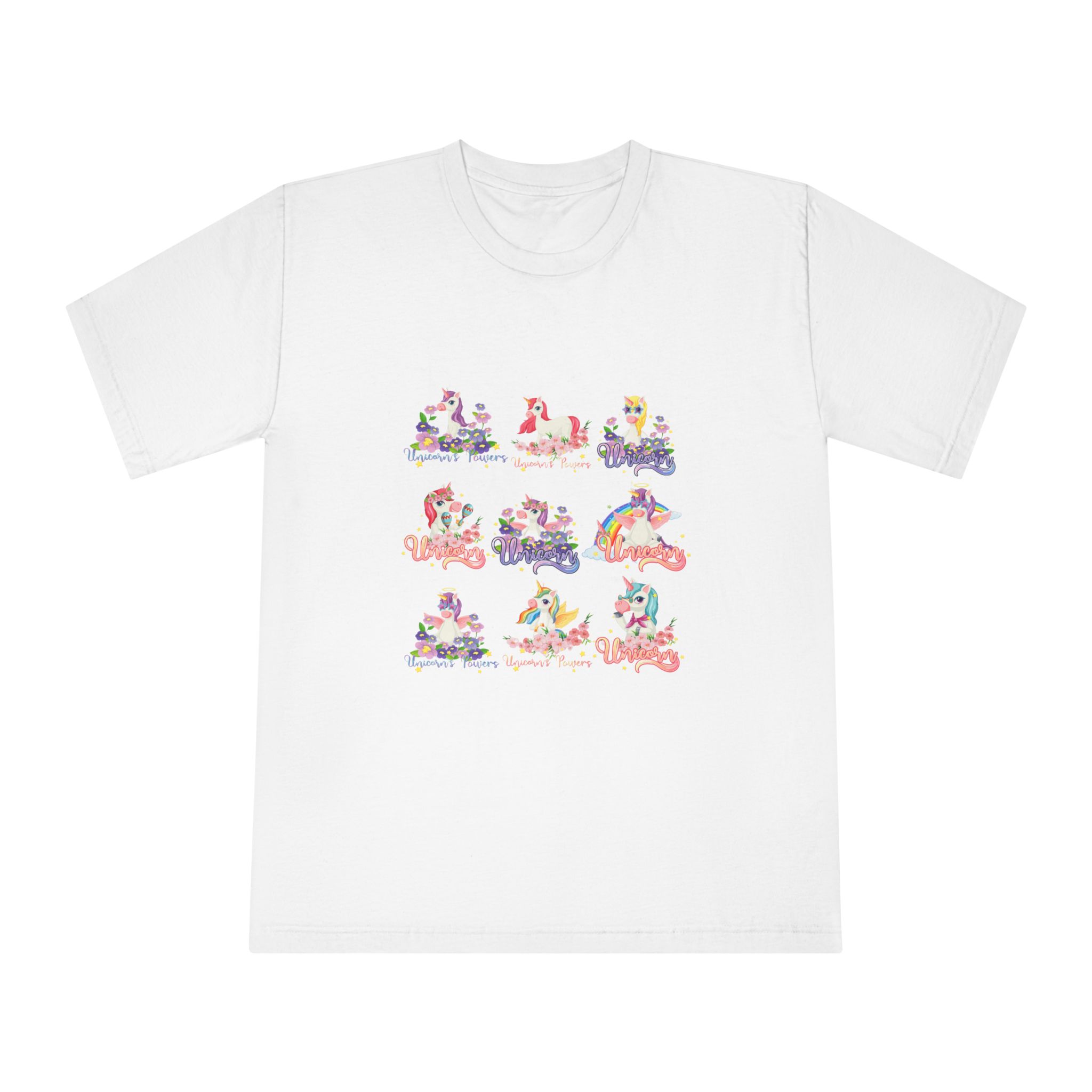 Unicorn V470 Unisex Classic Crewneck T Shirt