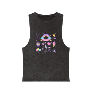 Unicorn V526 Unisex Stonewash Tank Top