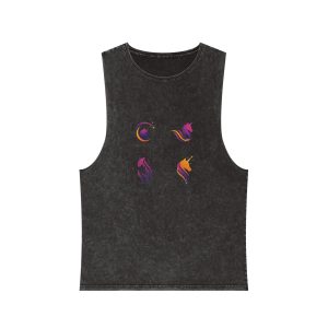 Unicorn V465 Unisex Stonewash Tank Top