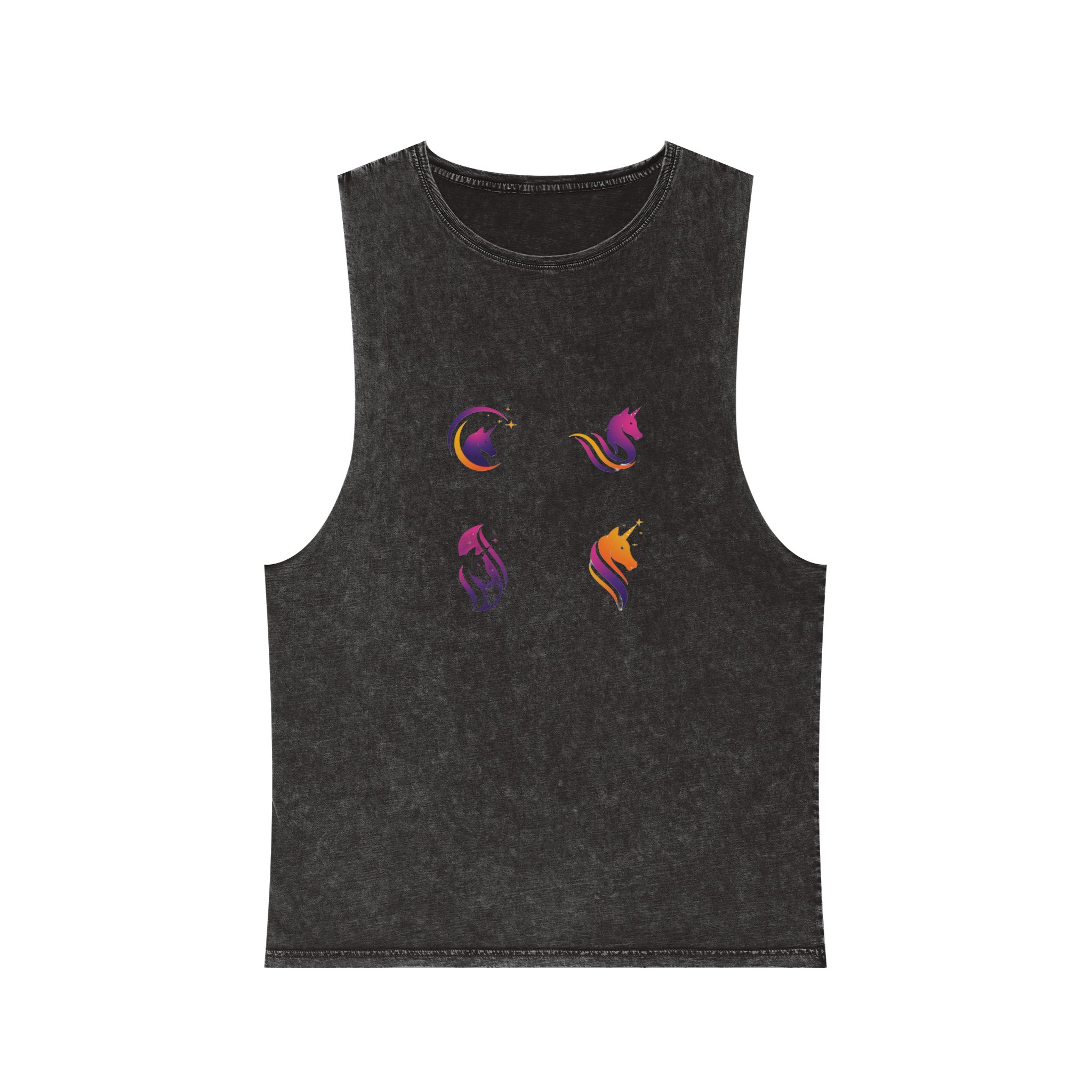 Unicorn V465 Unisex Stonewash Tank Top