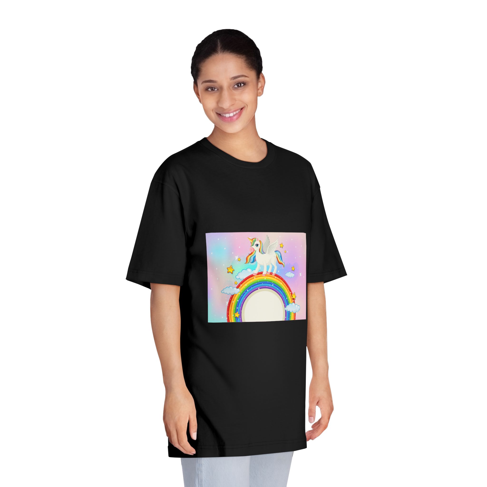 Unicorn V4 Unisex Classic Crewneck T Shirt - Image 7