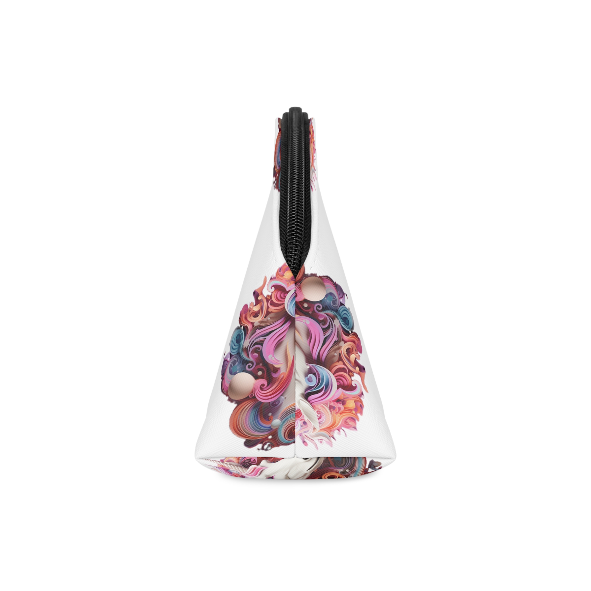 Colorful 3d Mythical Unicorn (2) Makeup Bag - Image 4