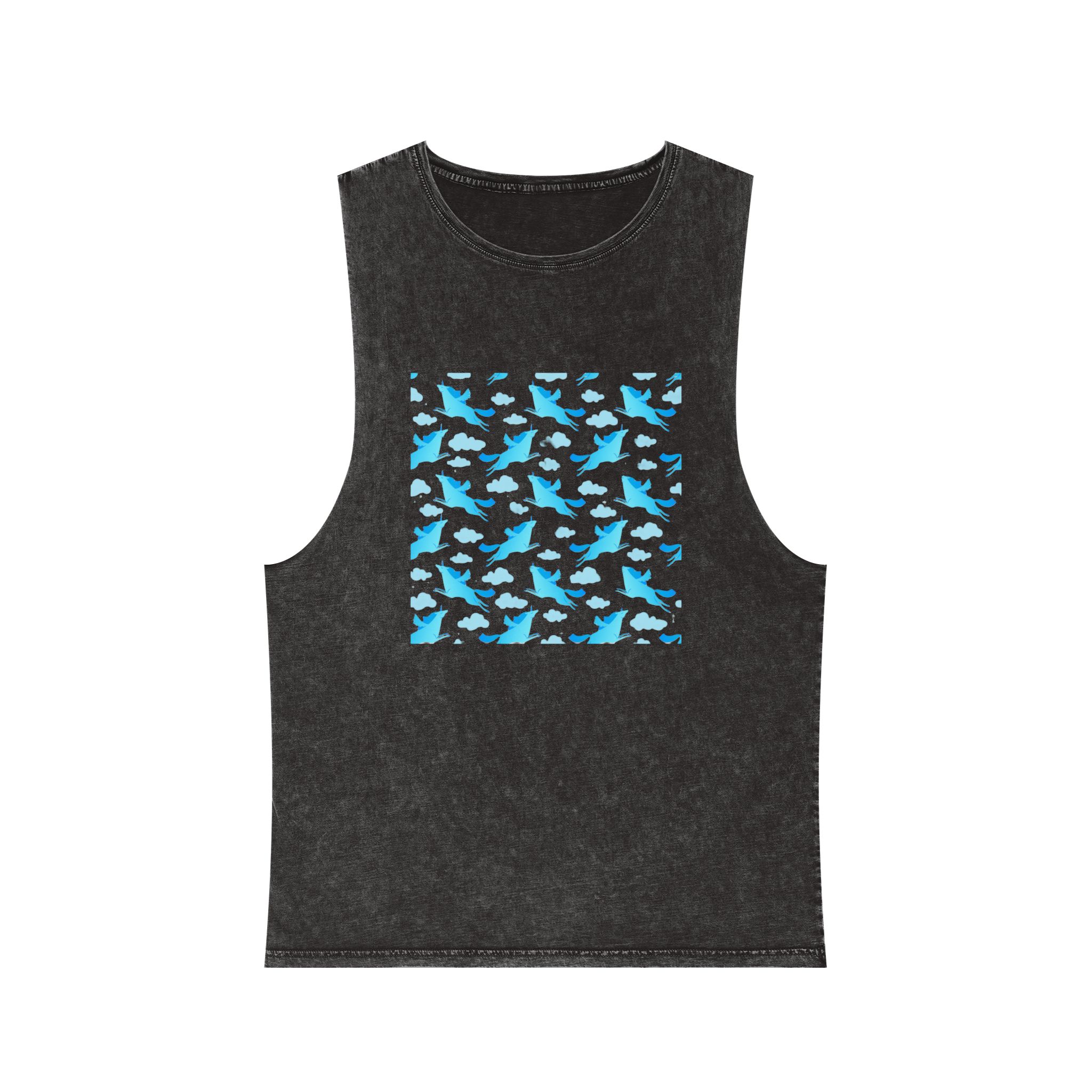 Unicorn V511 Unisex Stonewash Tank Top