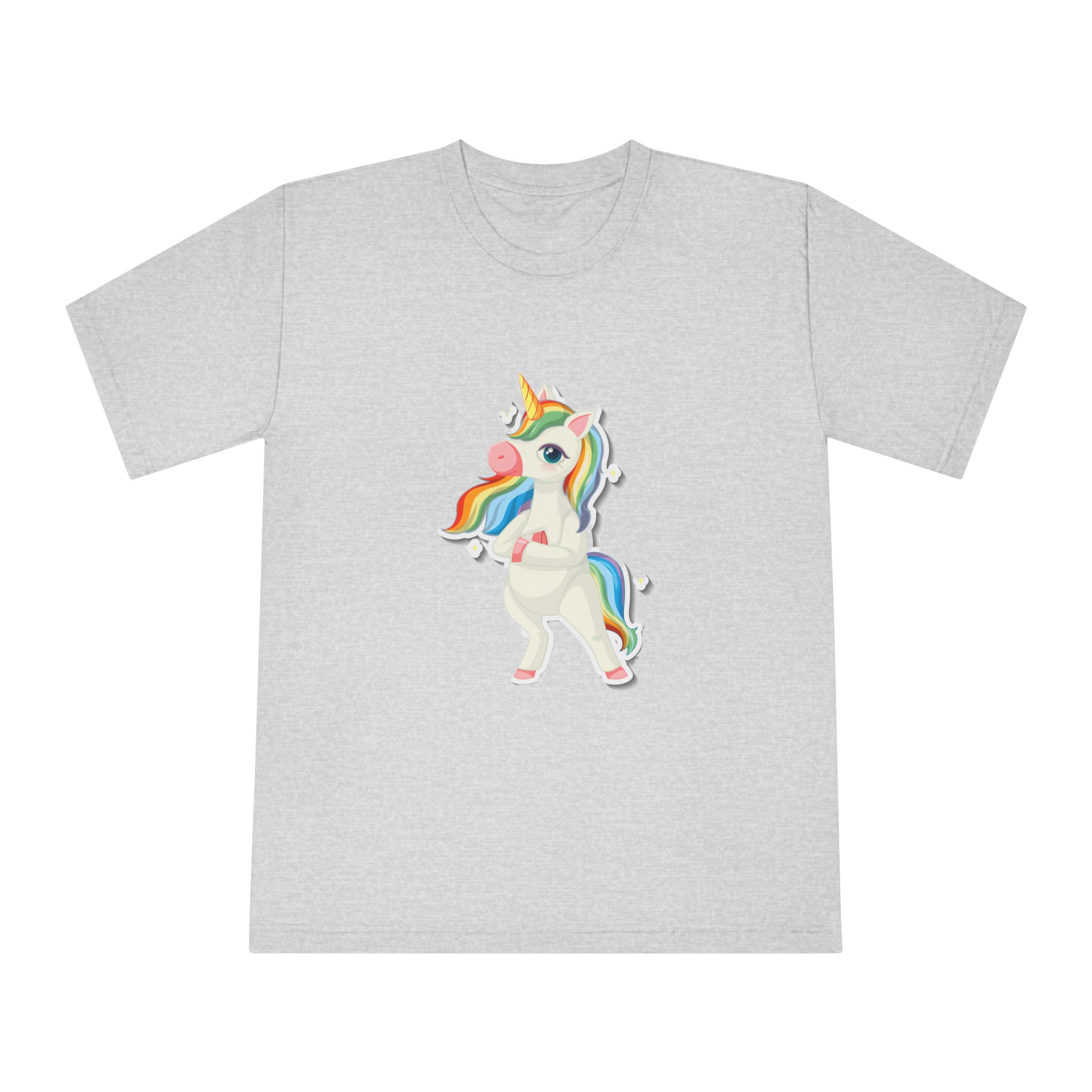Unicorn V697 Unisex Classic Crewneck T Shirt - Image 13