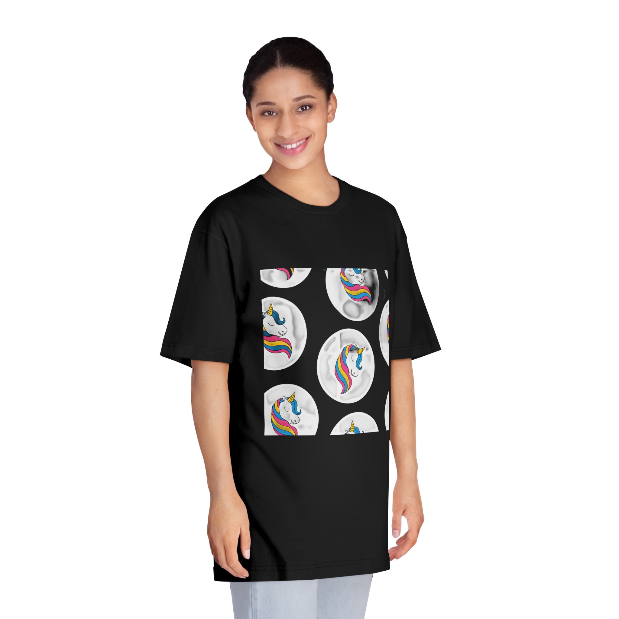 Unicorn V726 Unisex Classic Crewneck T Shirt - Image 7