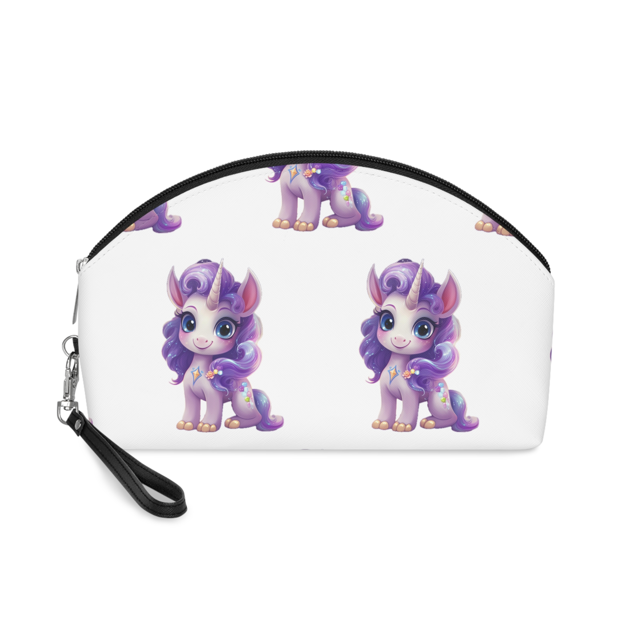 Beautiful Cute Baby Unicorn (8) Makeup Bag