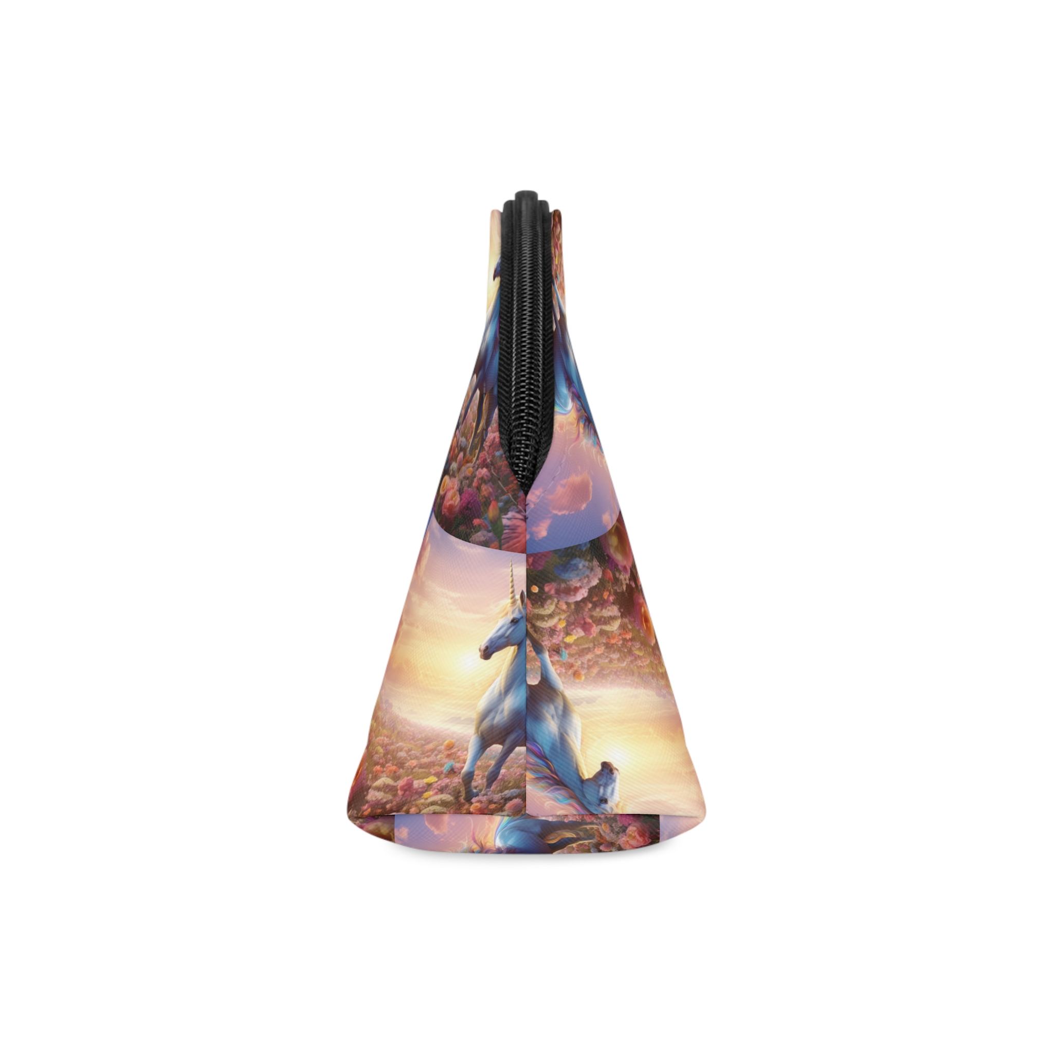 Unicorn Flower Field Makeup Bag - Image 4