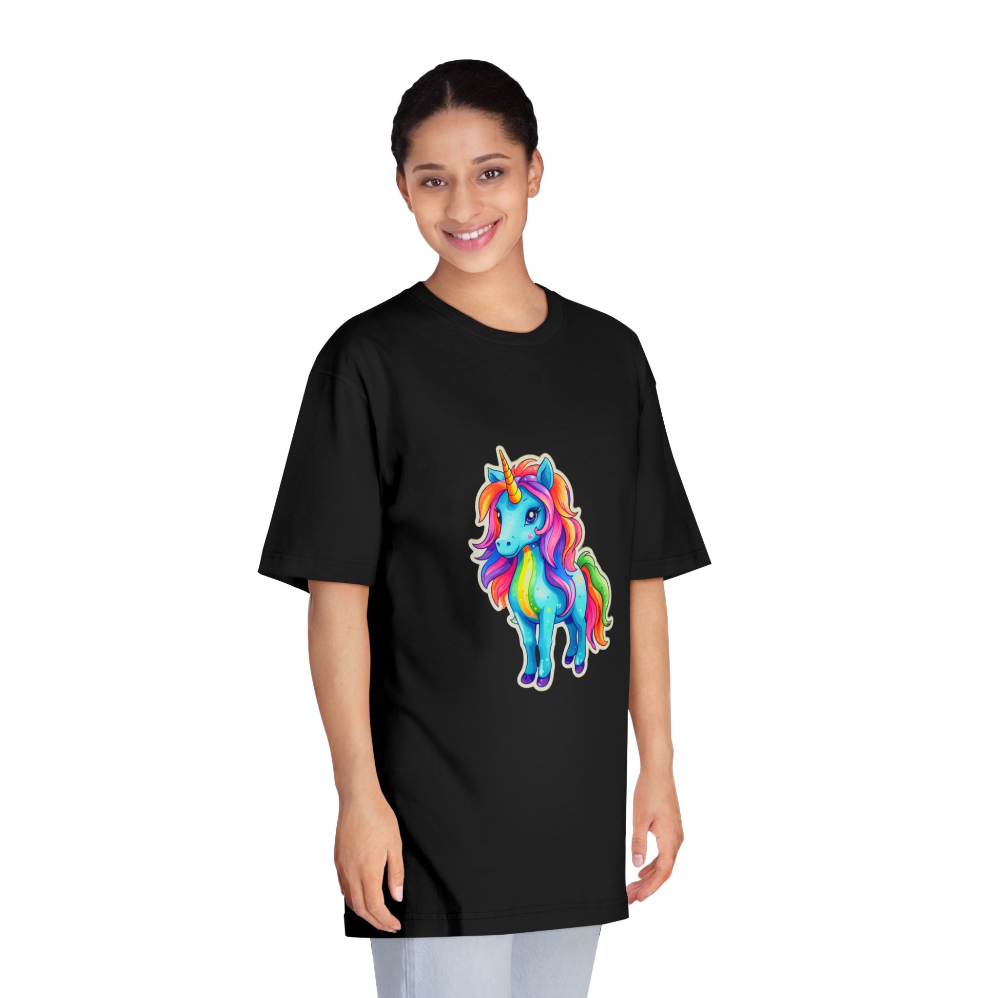 Unicorns 318 Unisex Classic Crewneck T Shirt - Image 7