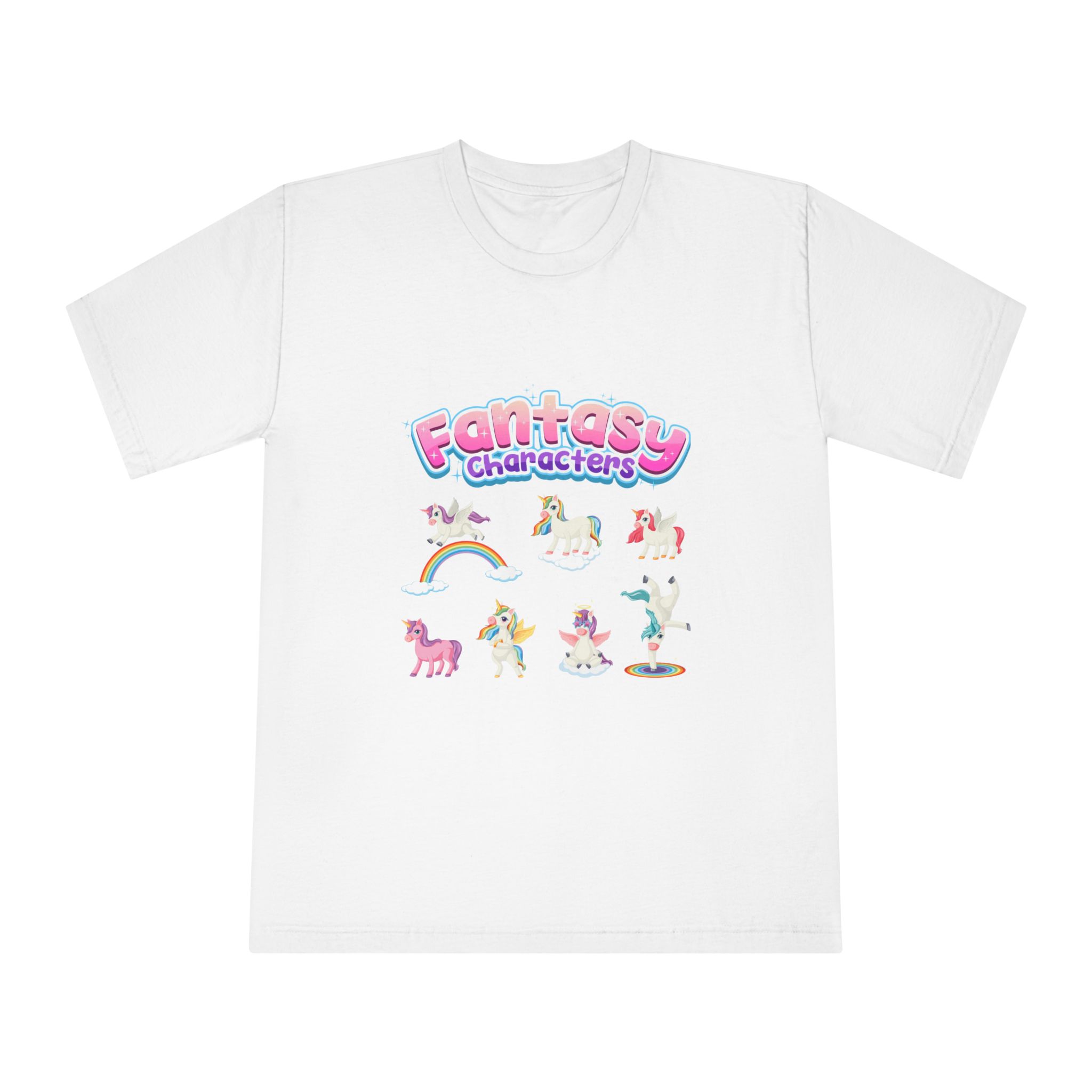 Unicorn V751 Unisex Classic Crewneck T Shirt