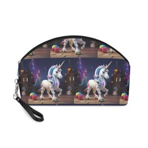 Animated Unicorn Children Generated By Ai (15) Makeup Bag