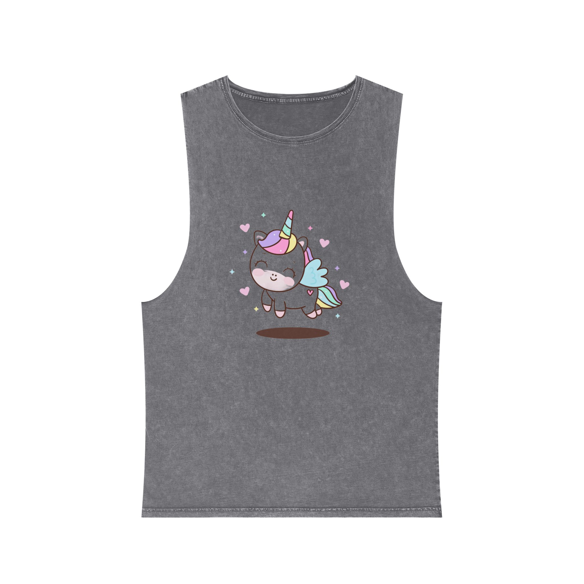 Unicorn V368 Unisex Stonewash Tank Top - Image 9