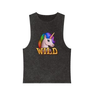 Unicorn V385 Unisex Stonewash Tank Top