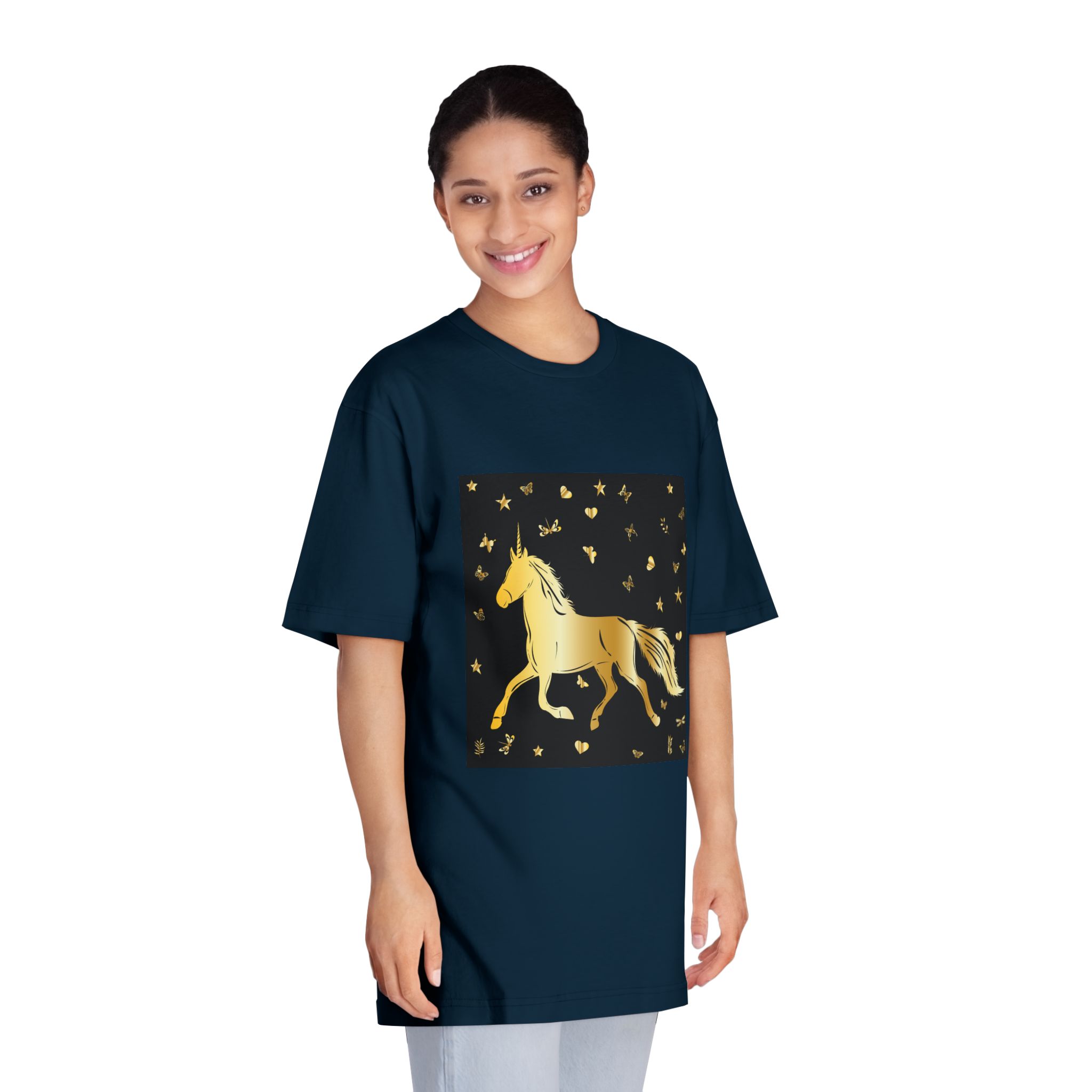 Unicorn V850 Unisex Classic Crewneck T Shirt - Image 19