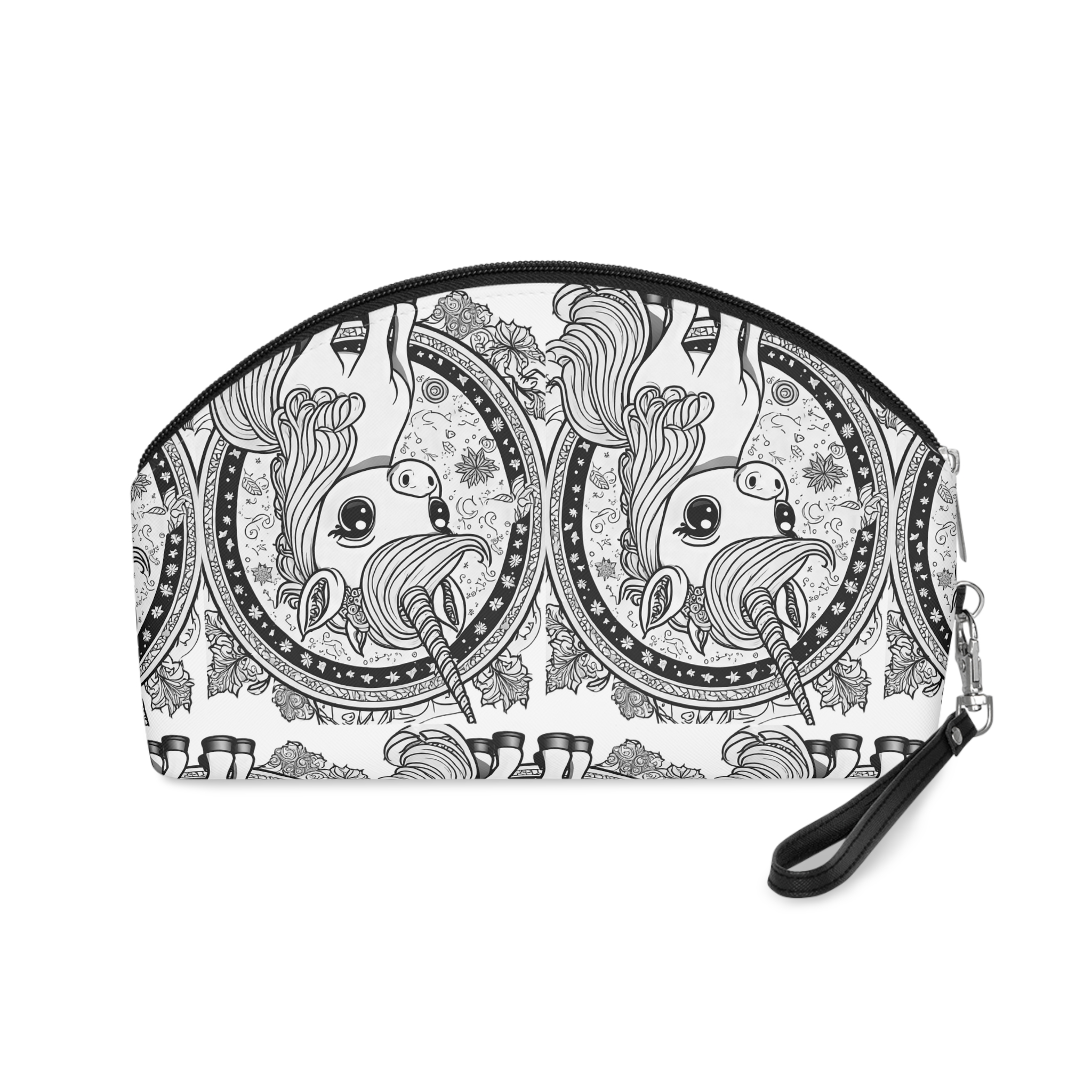 Adorable Unicorn Illustrations Kids Makeup Bag - Image 2