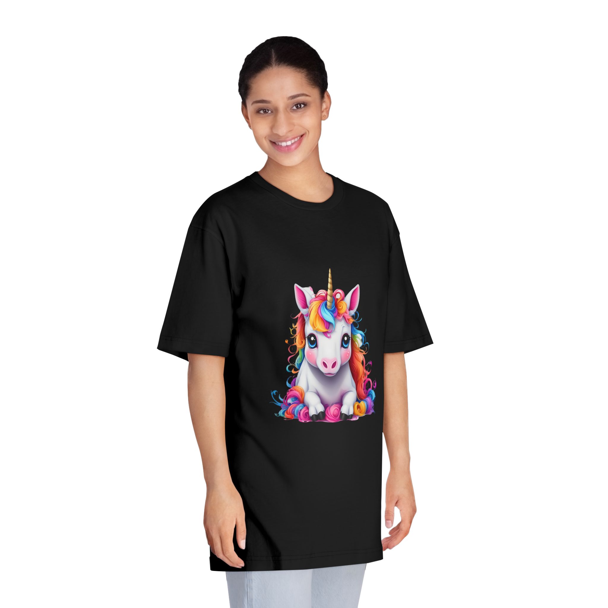 Unicorns 267 Unisex Classic Crewneck T Shirt - Image 7