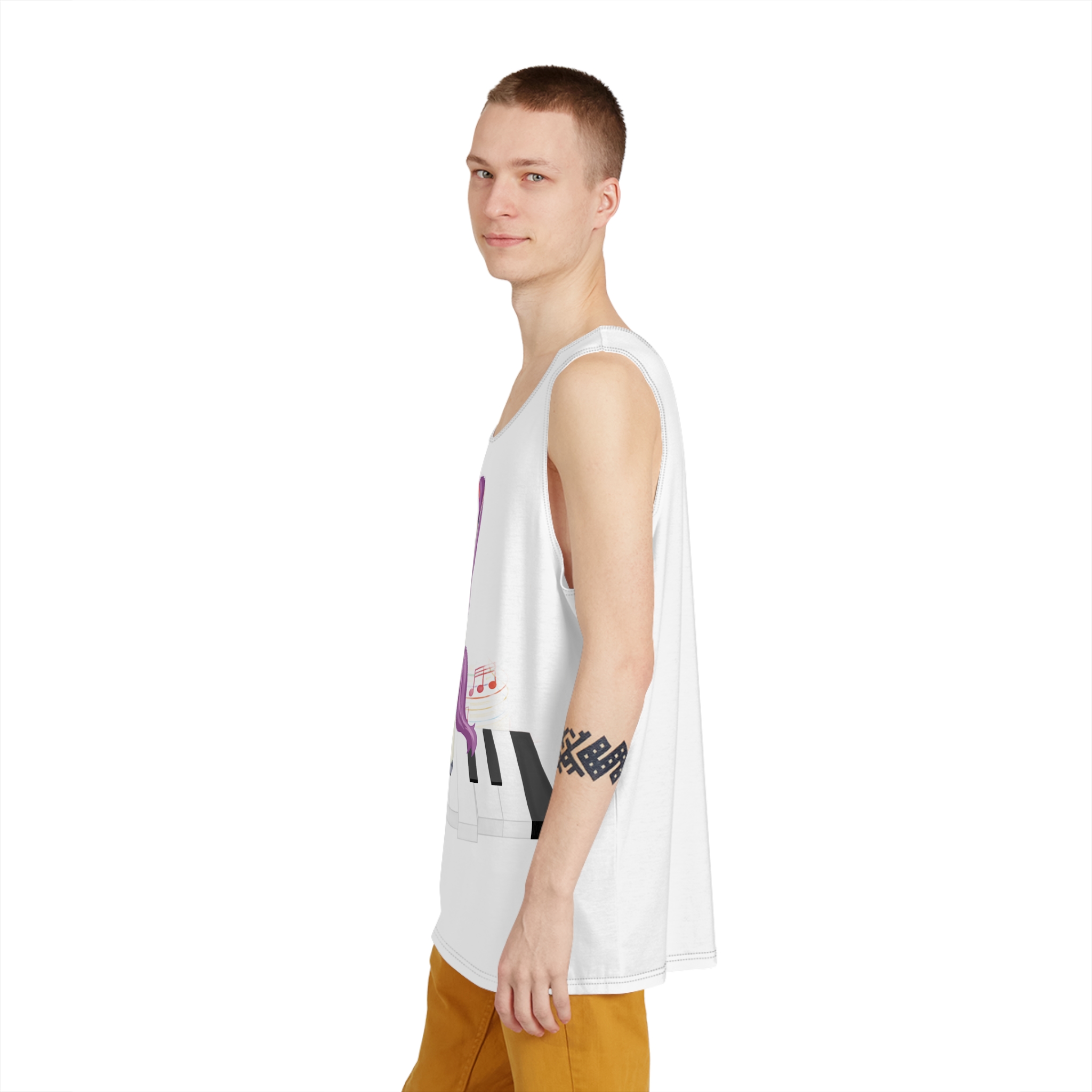 Unicorn V768 Mens Tank Aop