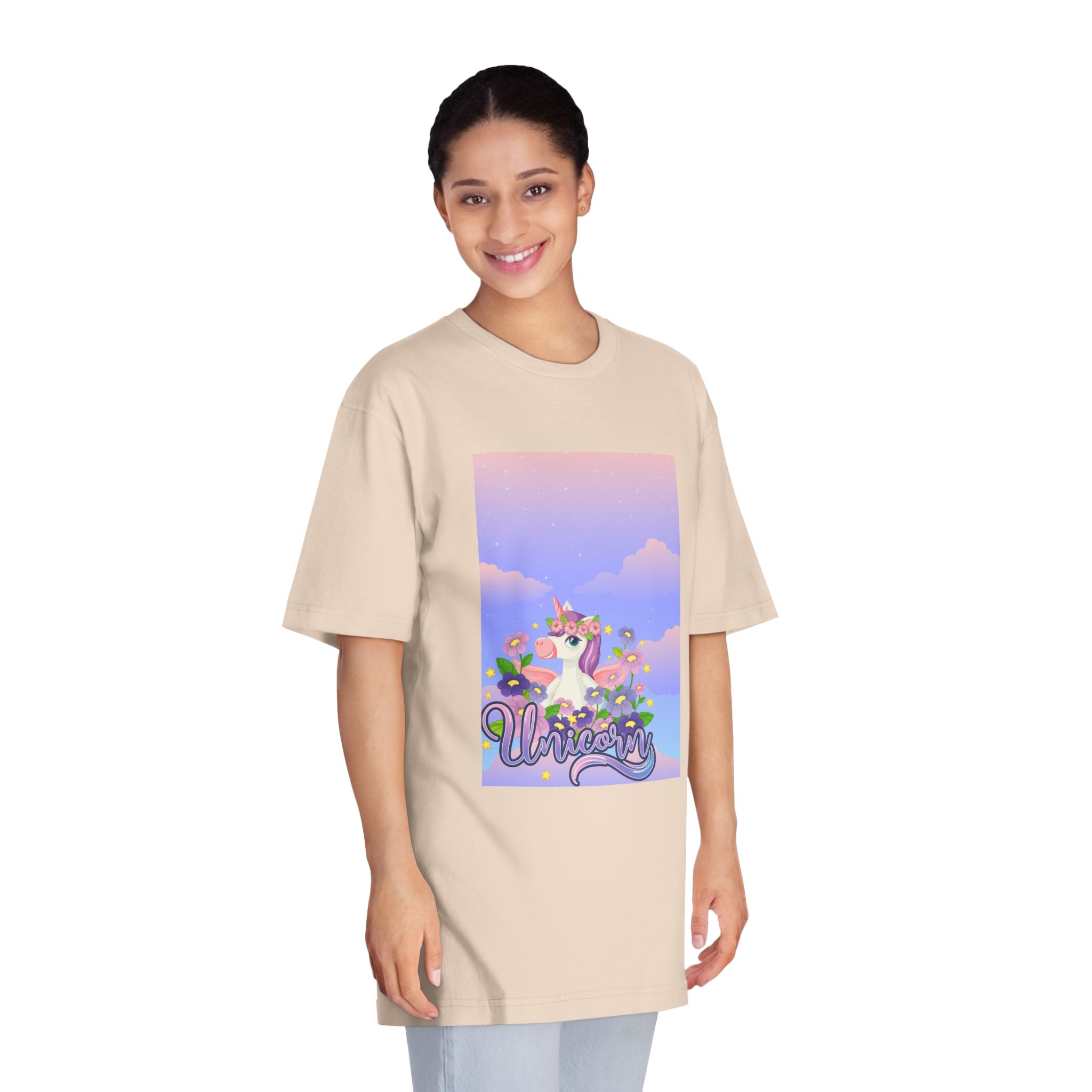 Unicorn V482 Unisex Classic Crewneck T Shirt - Image 11