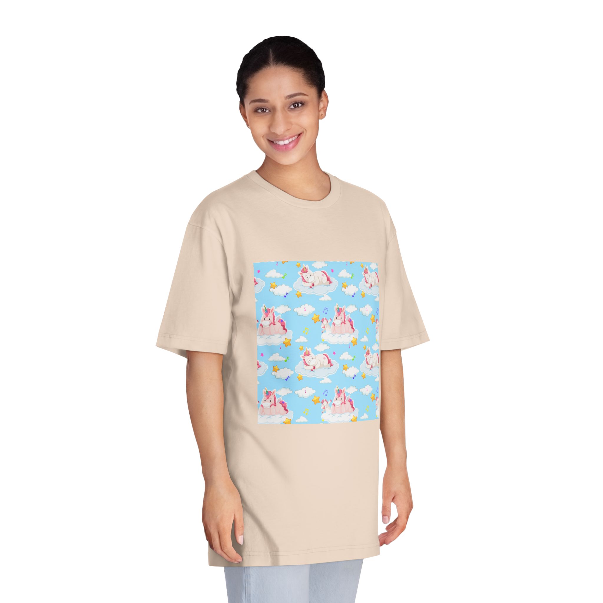 Unicorn V593 Unisex Classic Crewneck T Shirt - Image 11