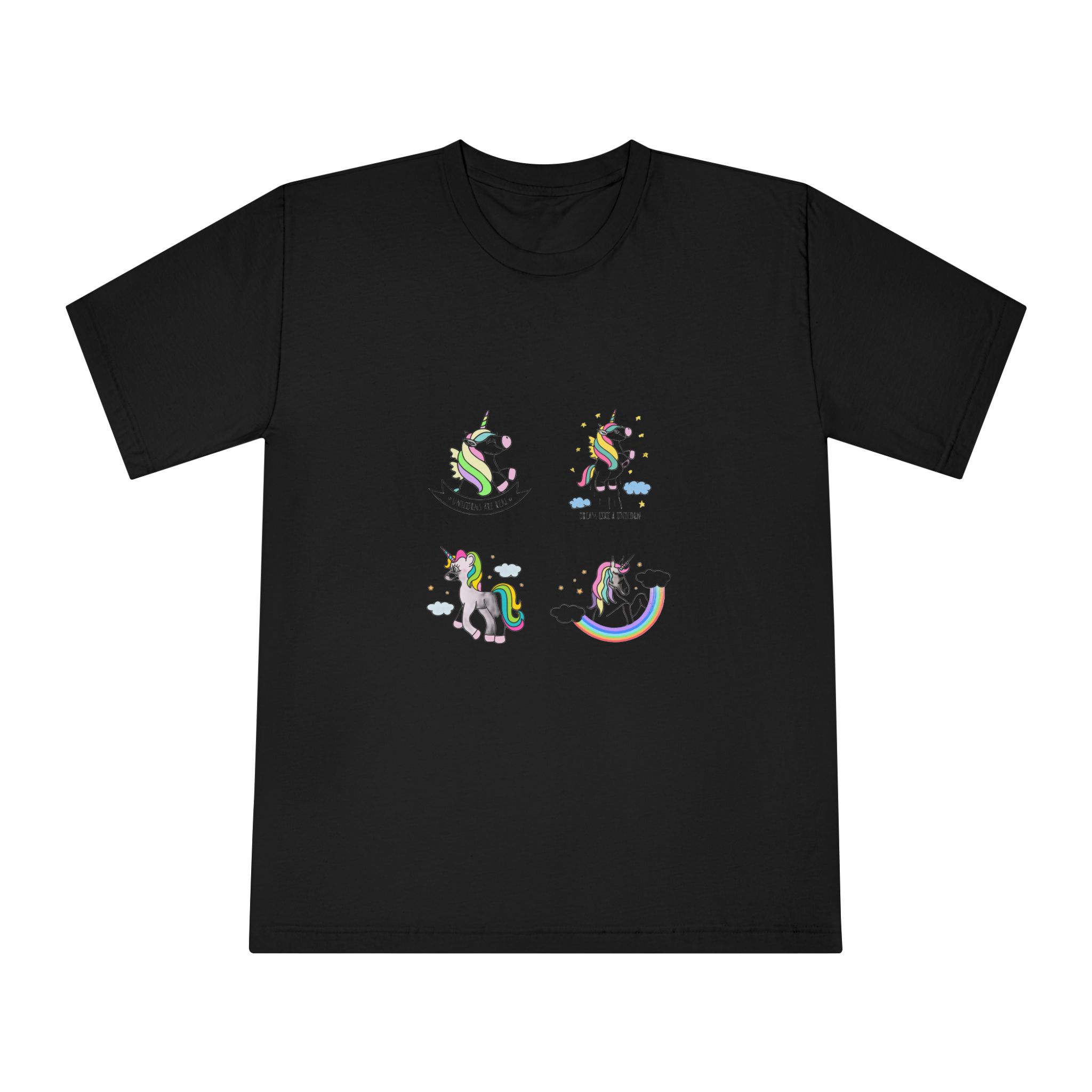 Unicorn V154 Unisex Classic Crewneck T Shirt - Image 5