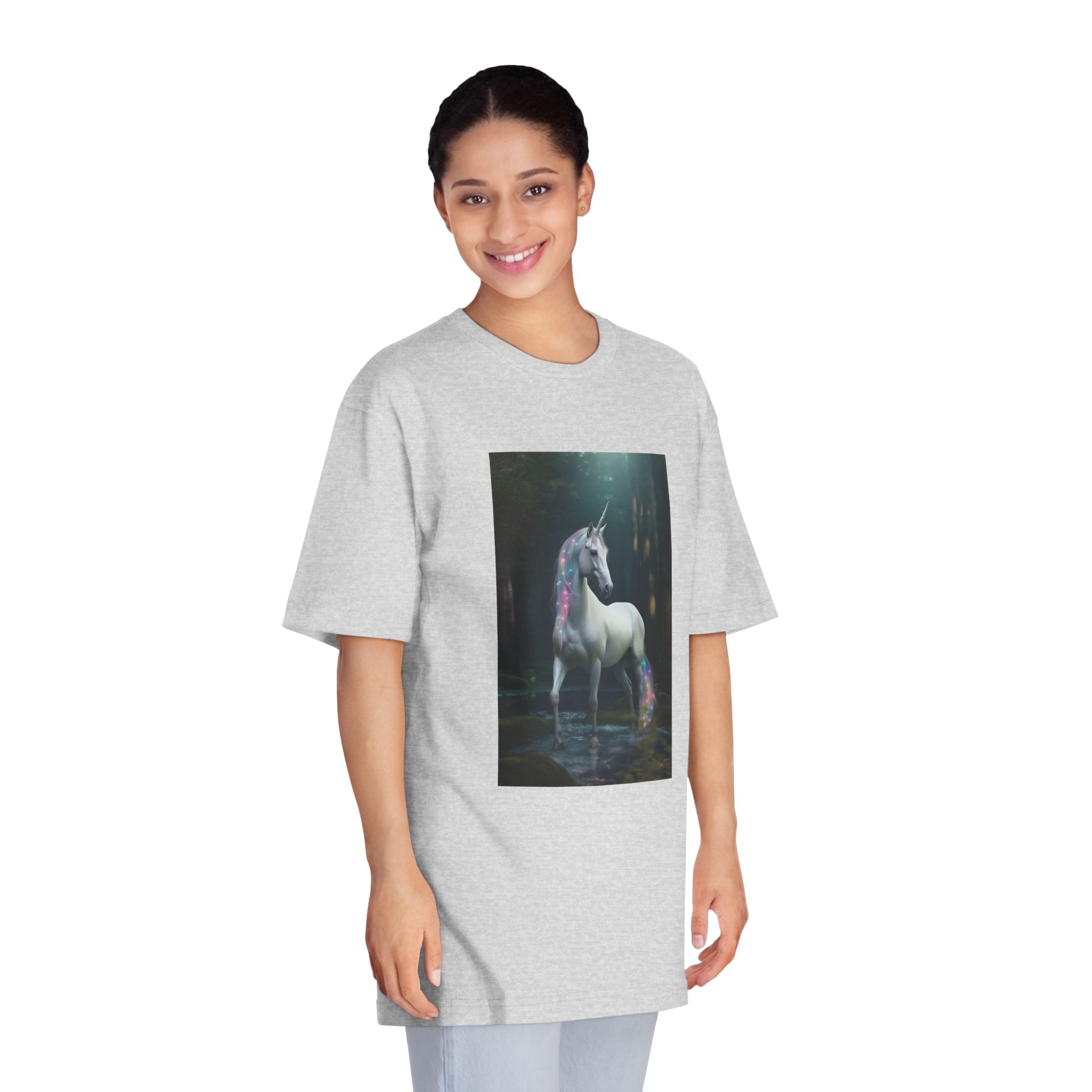 Magical Mythical Unicorn Creature 7 Unisex Classic Crewneck T Shirt - Image 15