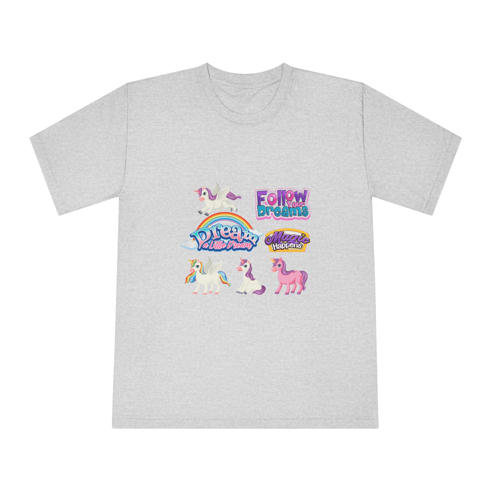 Unicorn V744 Unisex Classic Crewneck T Shirt - Image 13