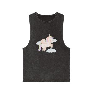Unicorn V395 Unisex Stonewash Tank Top