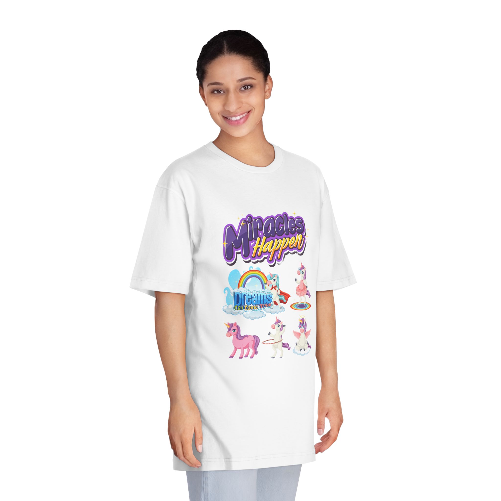 Unicorn V749 Unisex Classic Crewneck T Shirt - Image 3