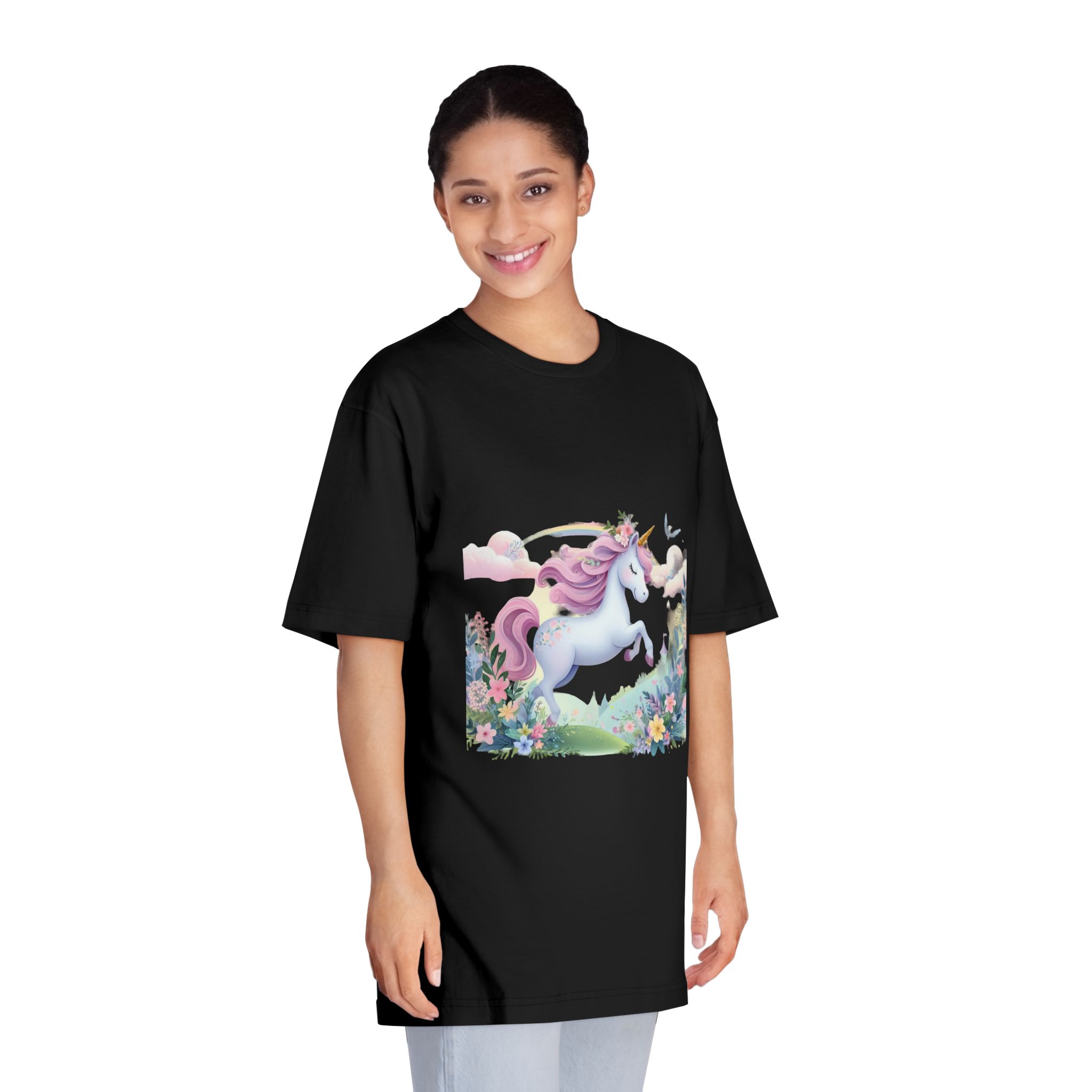 Unicorns 229 Unisex Classic Crewneck T Shirt - Image 7