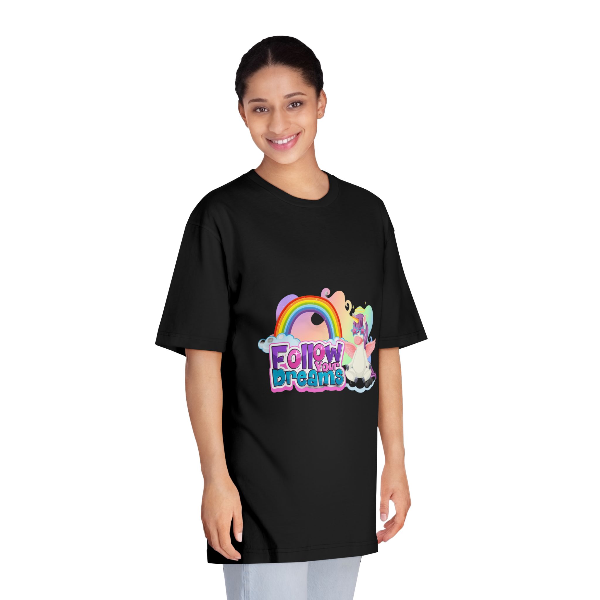 Unicorn V595 Unisex Classic Crewneck T Shirt - Image 7