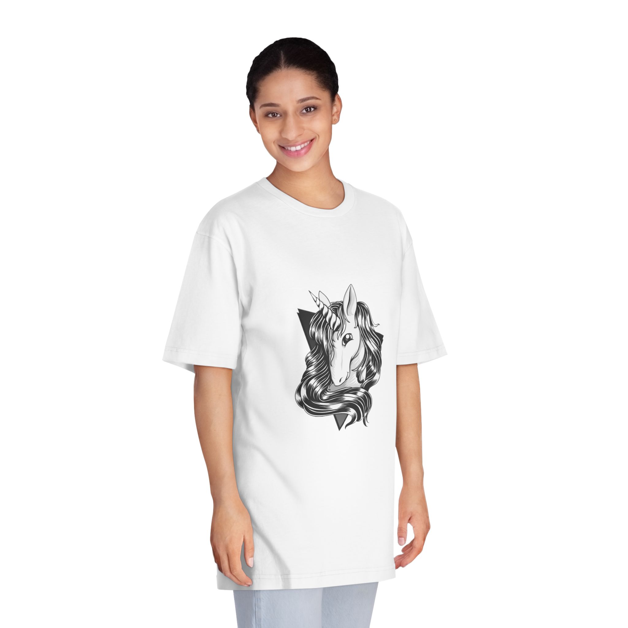 Unicorns 41 Unisex Classic Crewneck T Shirt - Image 3