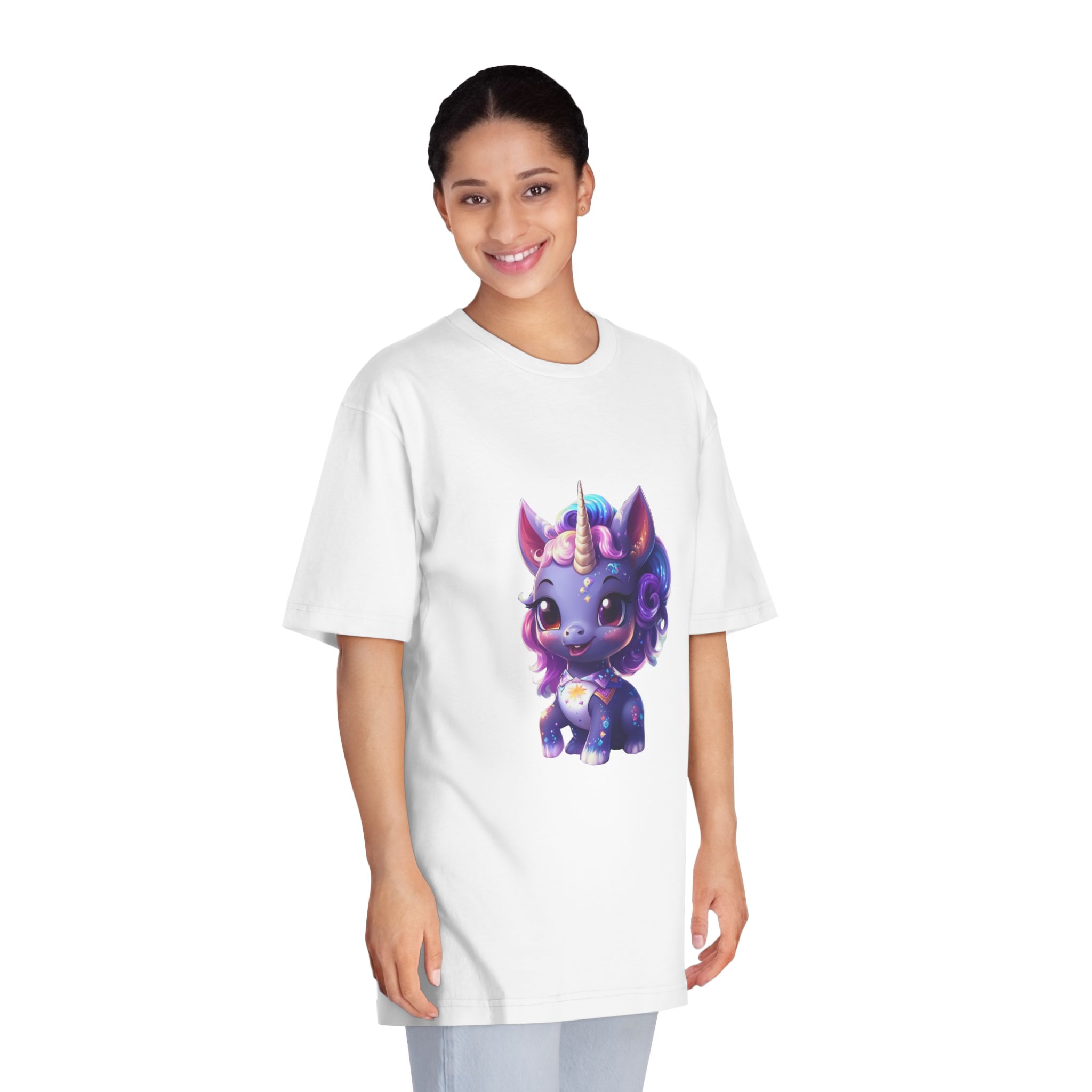 Unicorns 169 Unisex Classic Crewneck T Shirt - Image 3