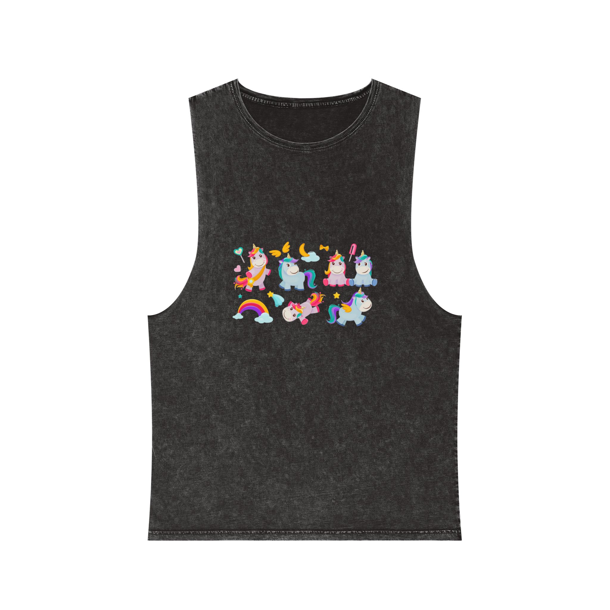 Unicorn V508 Unisex Stonewash Tank Top