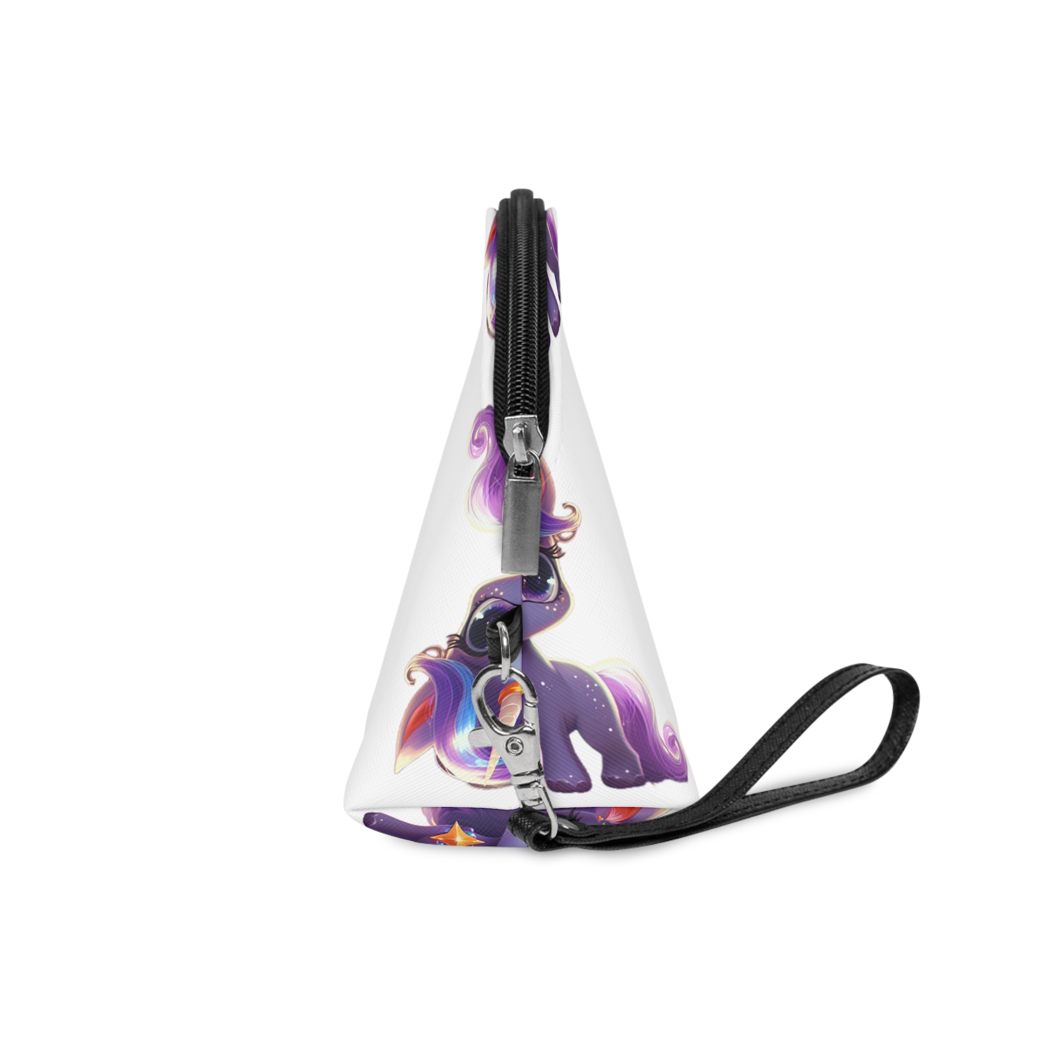 Beautiful Cute Baby Unicorn (6) Makeup Bag - Image 3