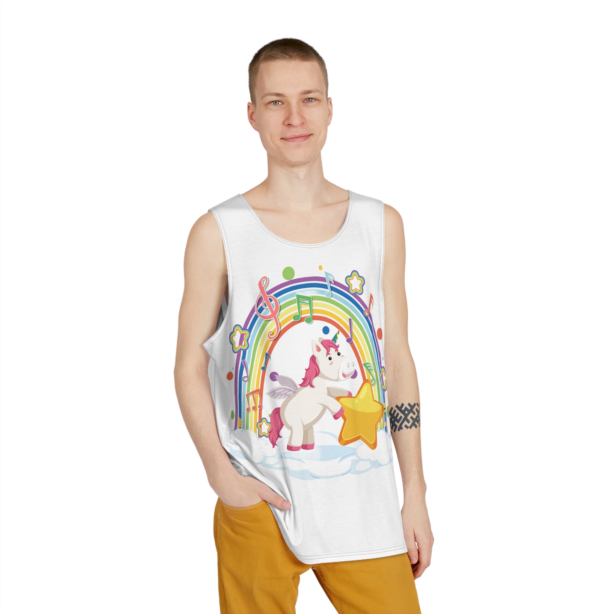 Unicorn V641 Mens Tank Aop - Image 3