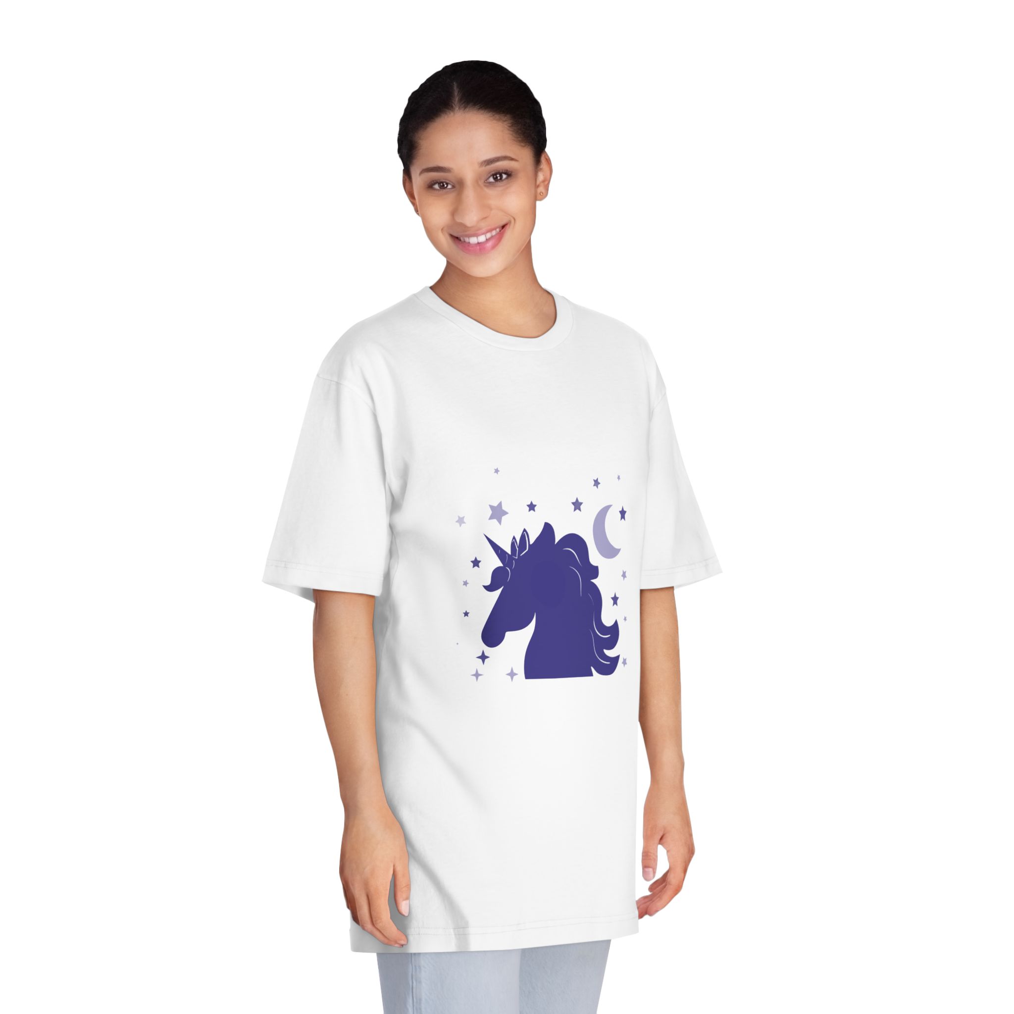 Unicorn V830 Unisex Classic Crewneck T Shirt - Image 3