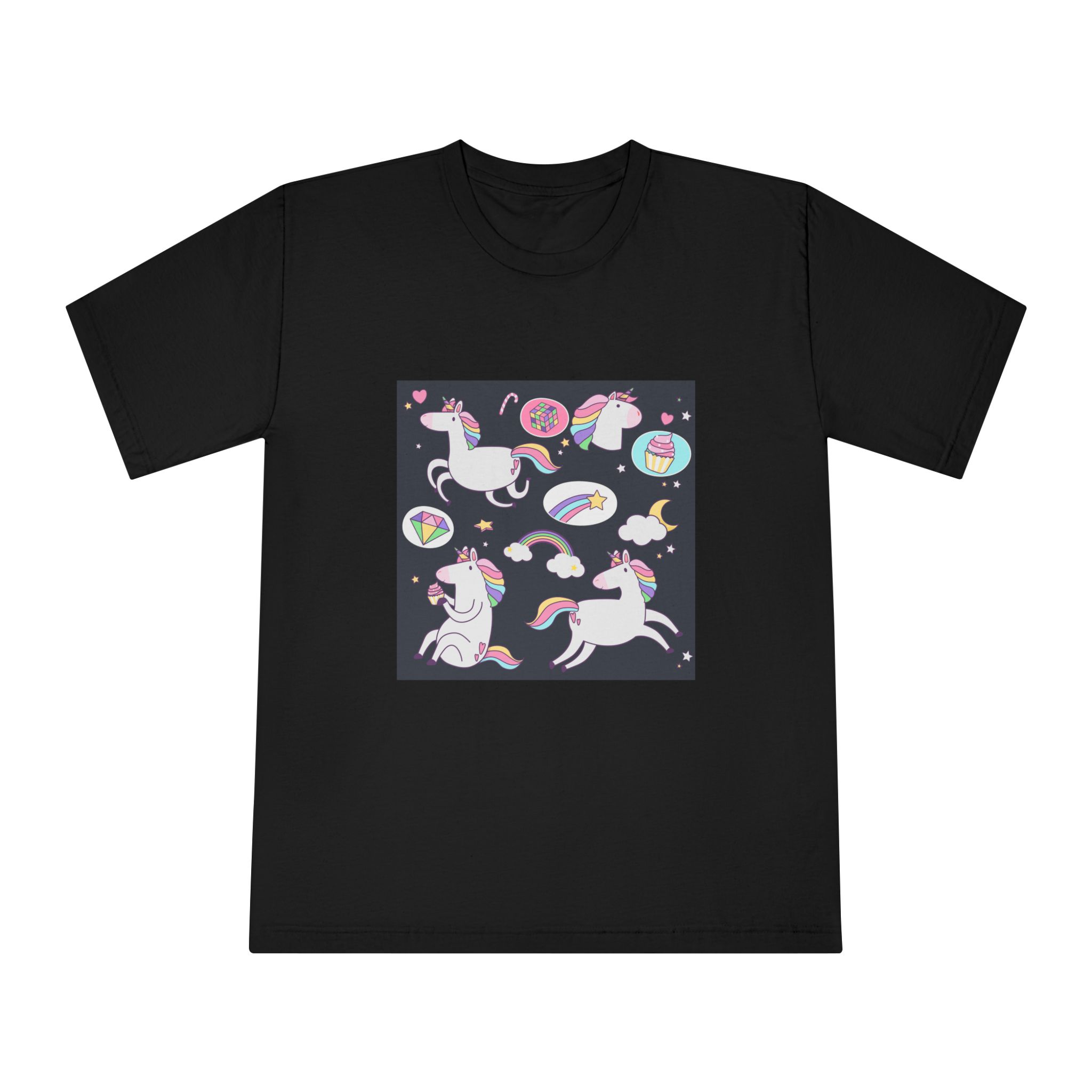 Unicorn V8 Unisex Classic Crewneck T Shirt - Image 5