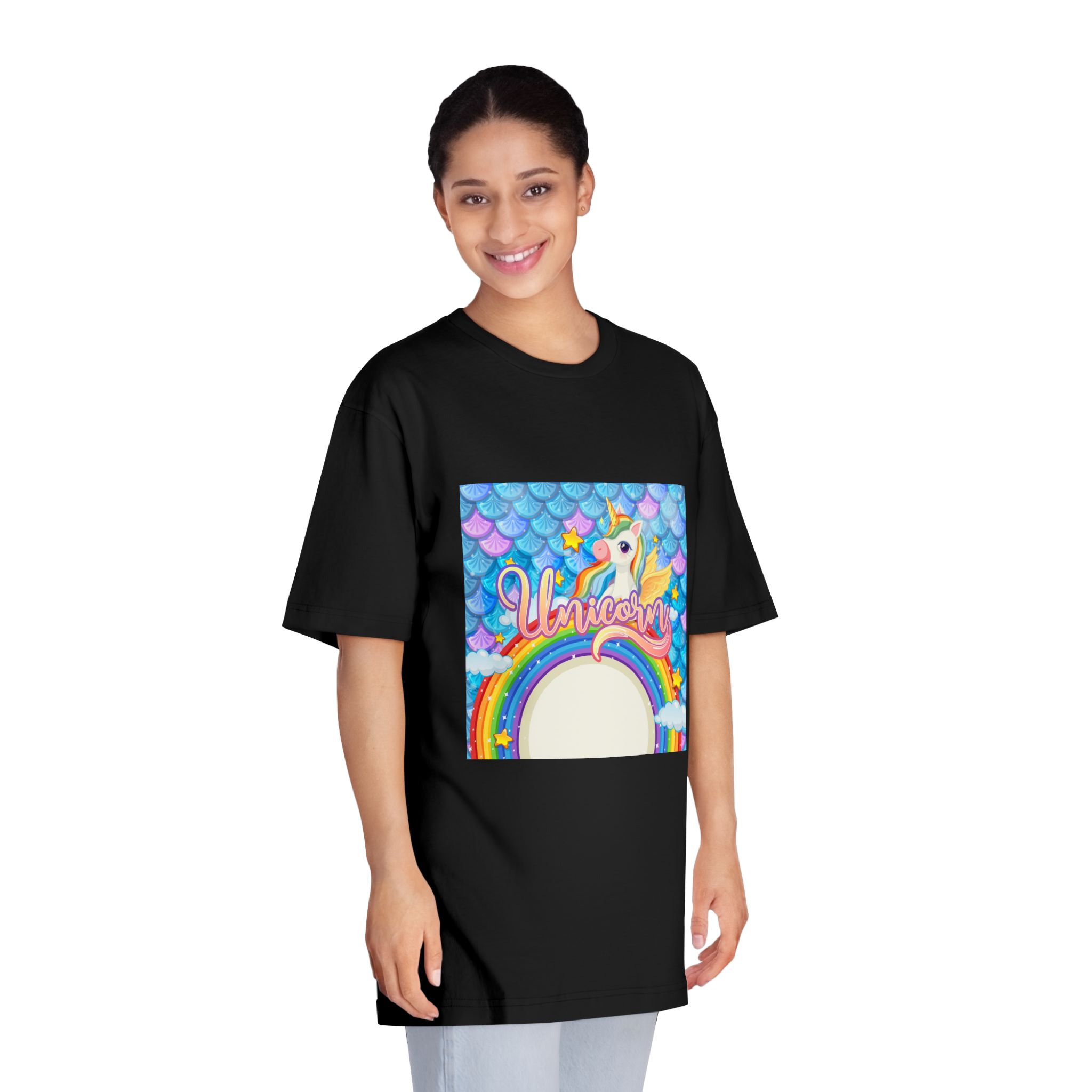 Unicorn V600 Unisex Classic Crewneck T Shirt - Image 7