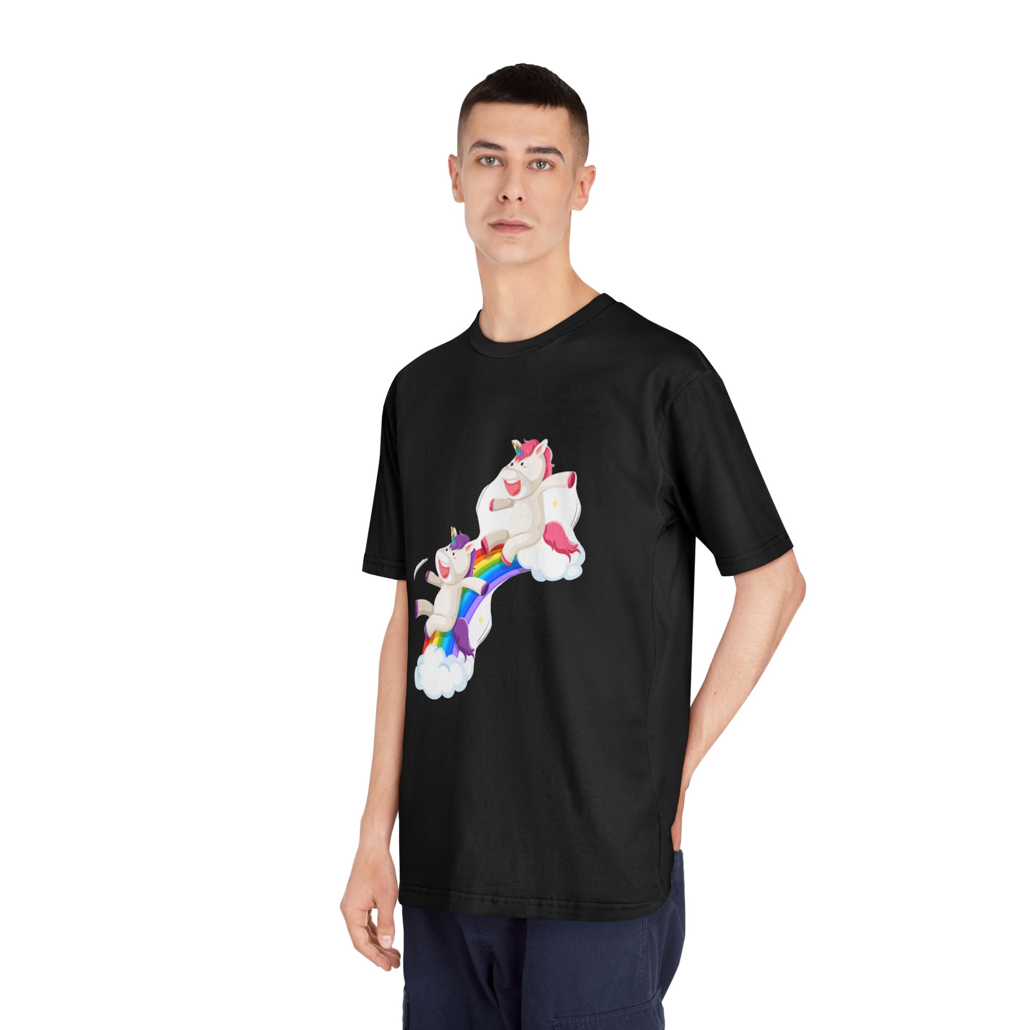 Unicorns 74 Unisex Classic Crewneck T Shirt - Image 8