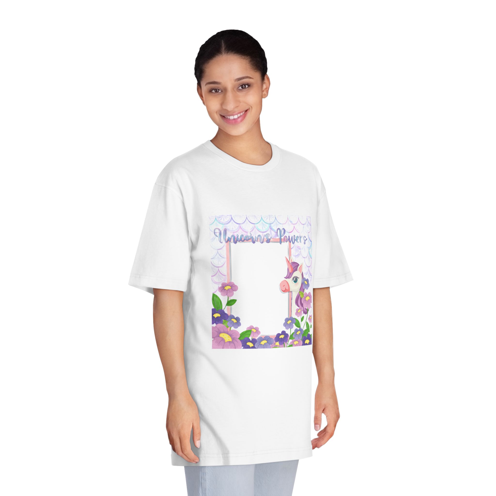 Unicorn V613 Unisex Classic Crewneck T Shirt - Image 3