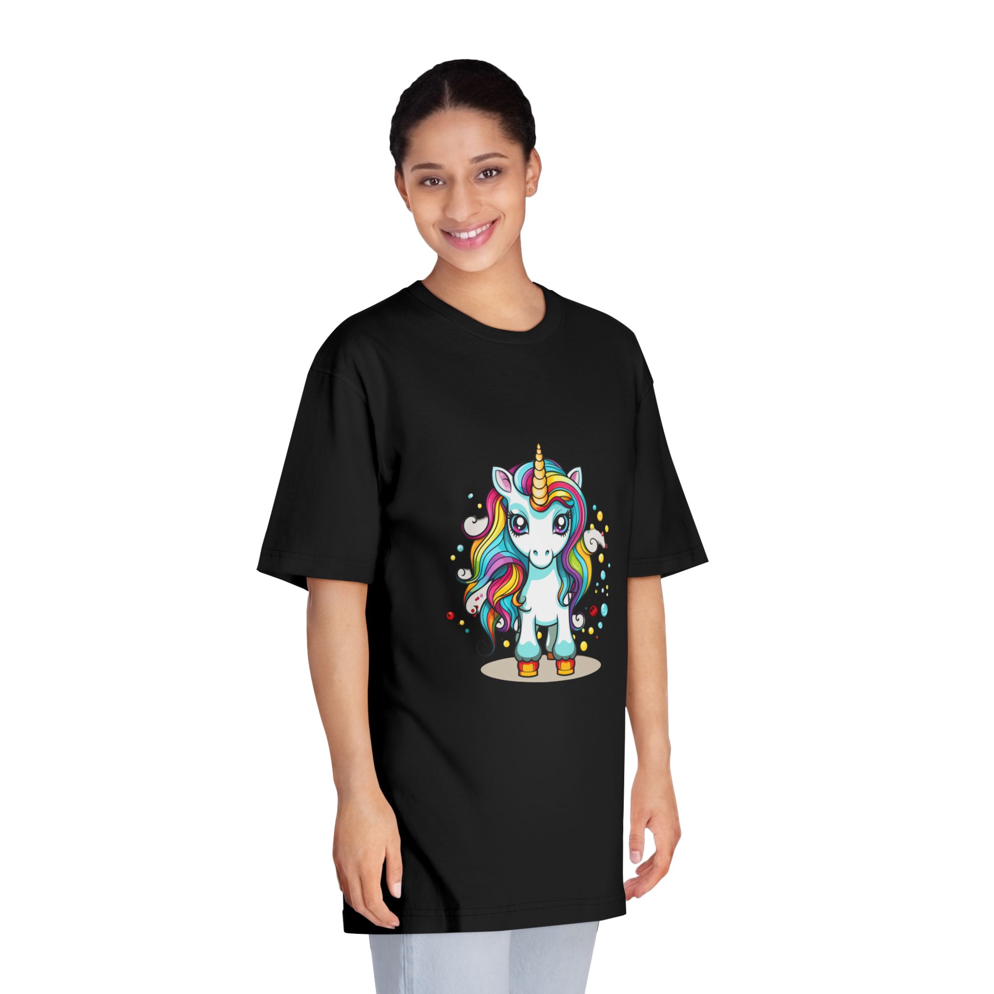 Unicorns 410 Unisex Classic Crewneck T Shirt - Image 7