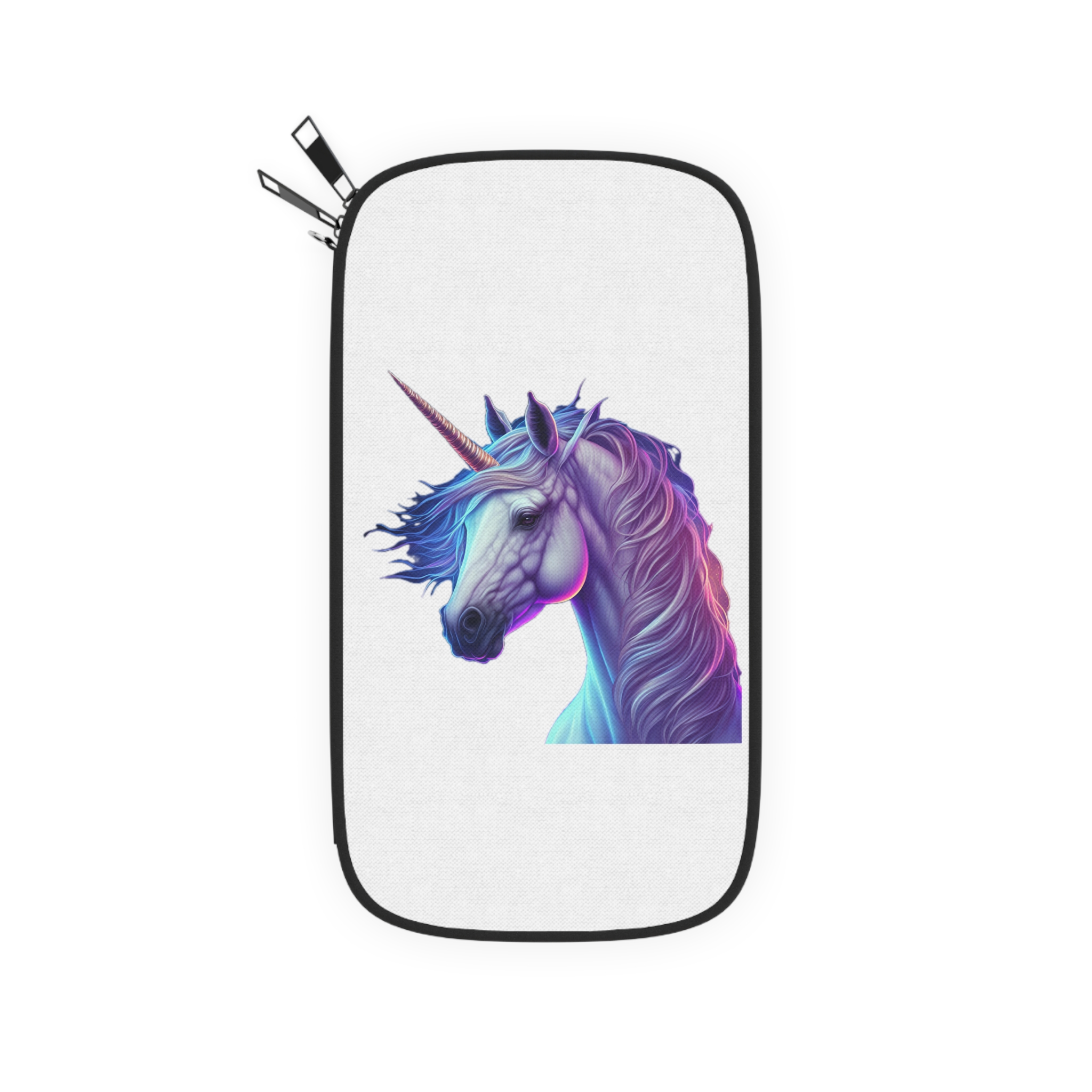 Adorable Colorful Unicorn Copy Passport Wallet - Image 2