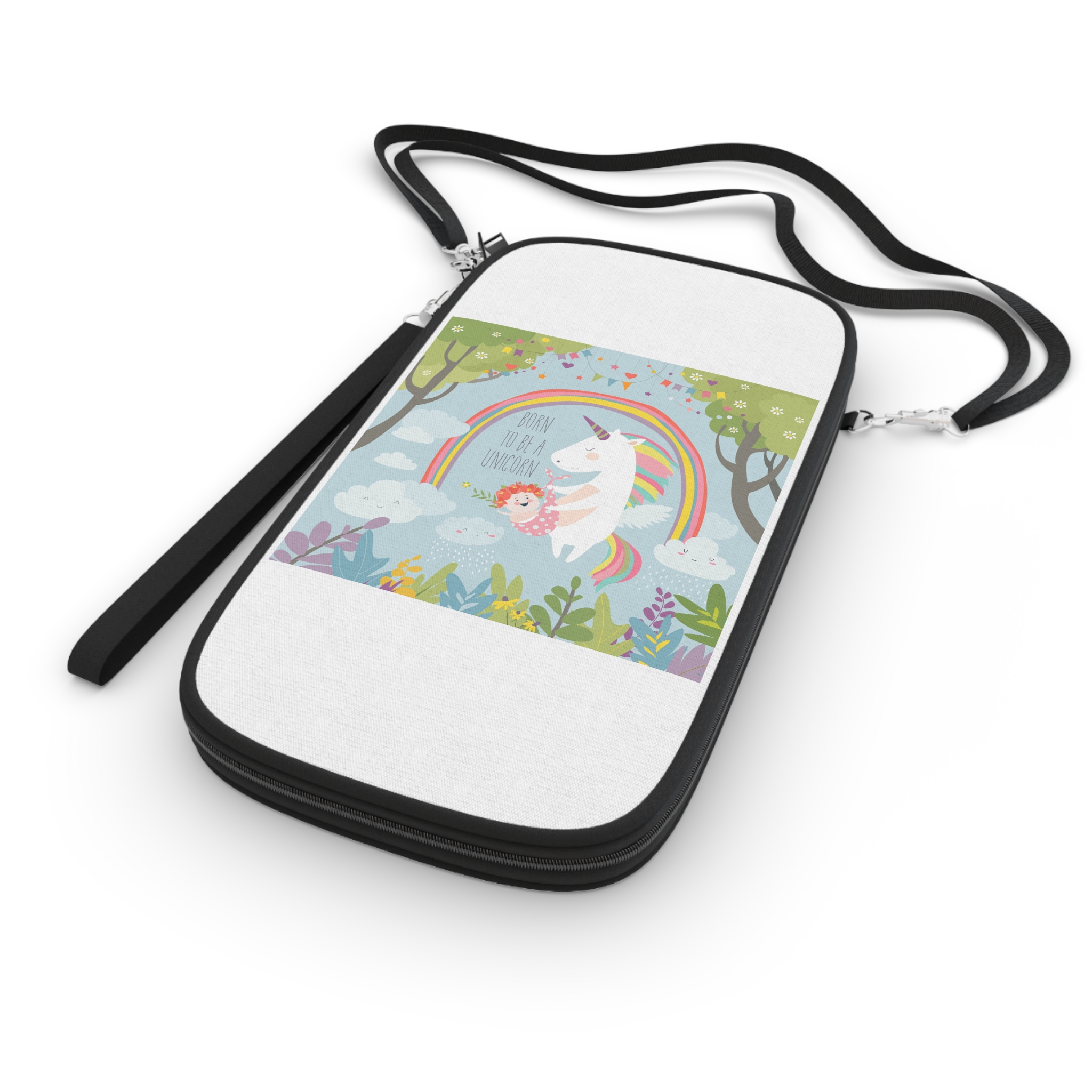 Cute Unicorn With Baby Passport Wallet - Image 3