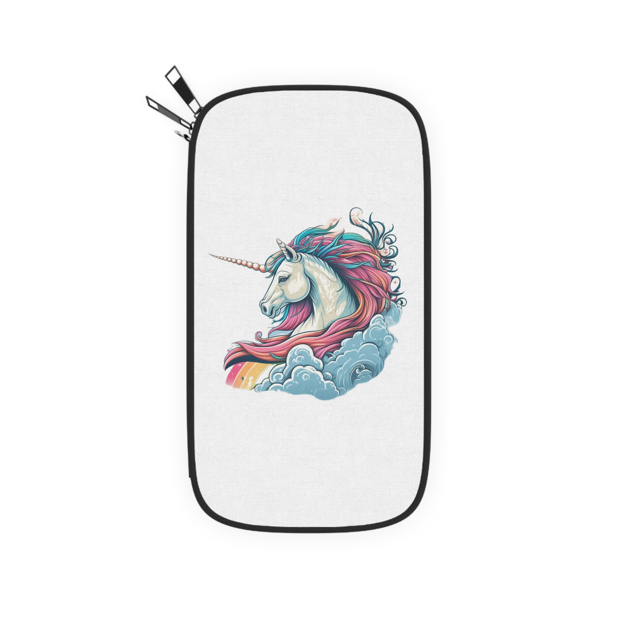 Colorful Unicorn Illustration Created With Ai Tools Passport Wallet - Image 2