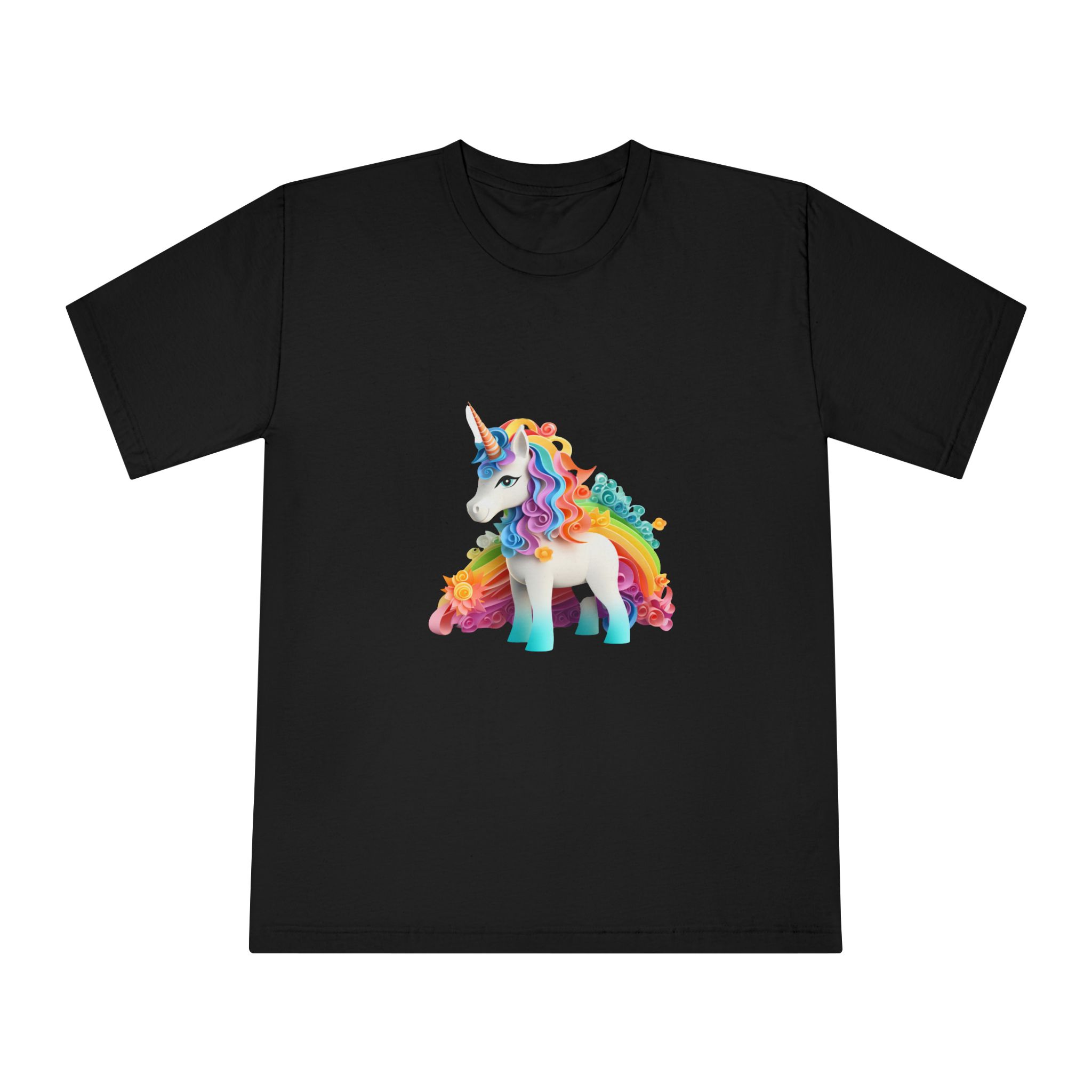 Unicorns 281 Unisex Classic Crewneck T Shirt - Image 5