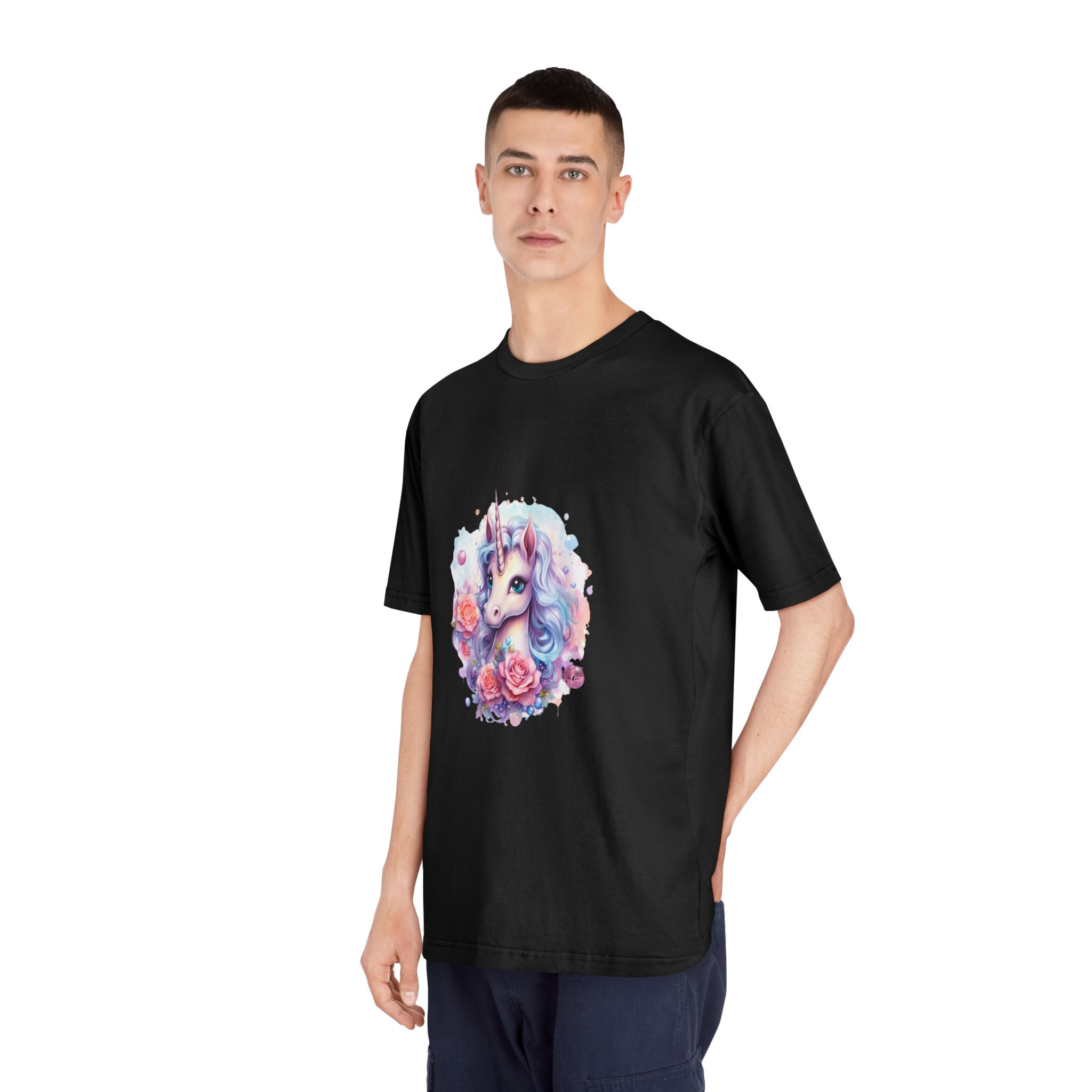 Unicorns 201 Unisex Classic Crewneck T Shirt - Image 8